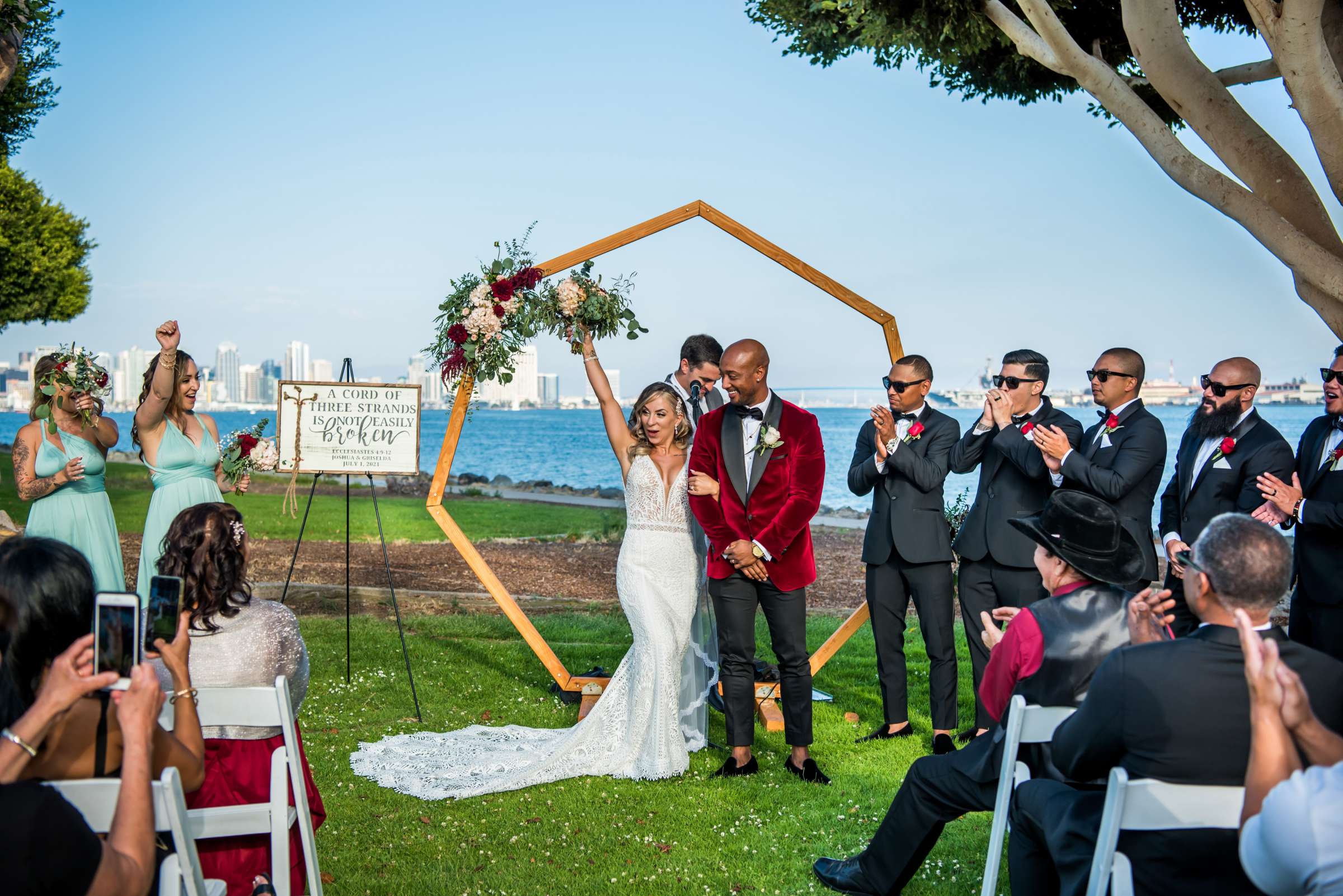 Harbor View Loft Wedding, Griselda and Joshua Wedding Photo #75 by True Photography