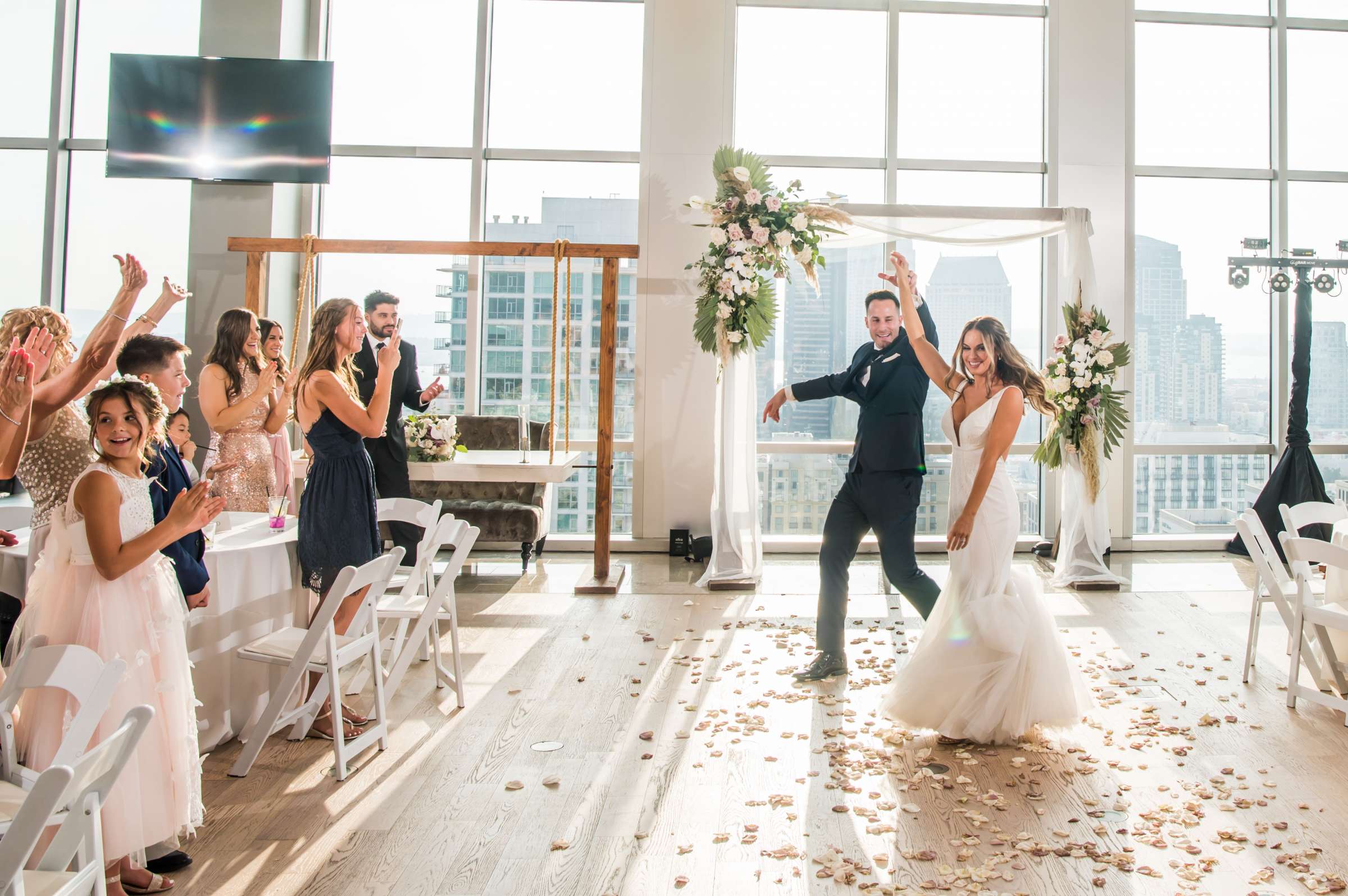 Ultimate Skybox Wedding, Nicole and Daniel Wedding Photo #29 by True Photography
