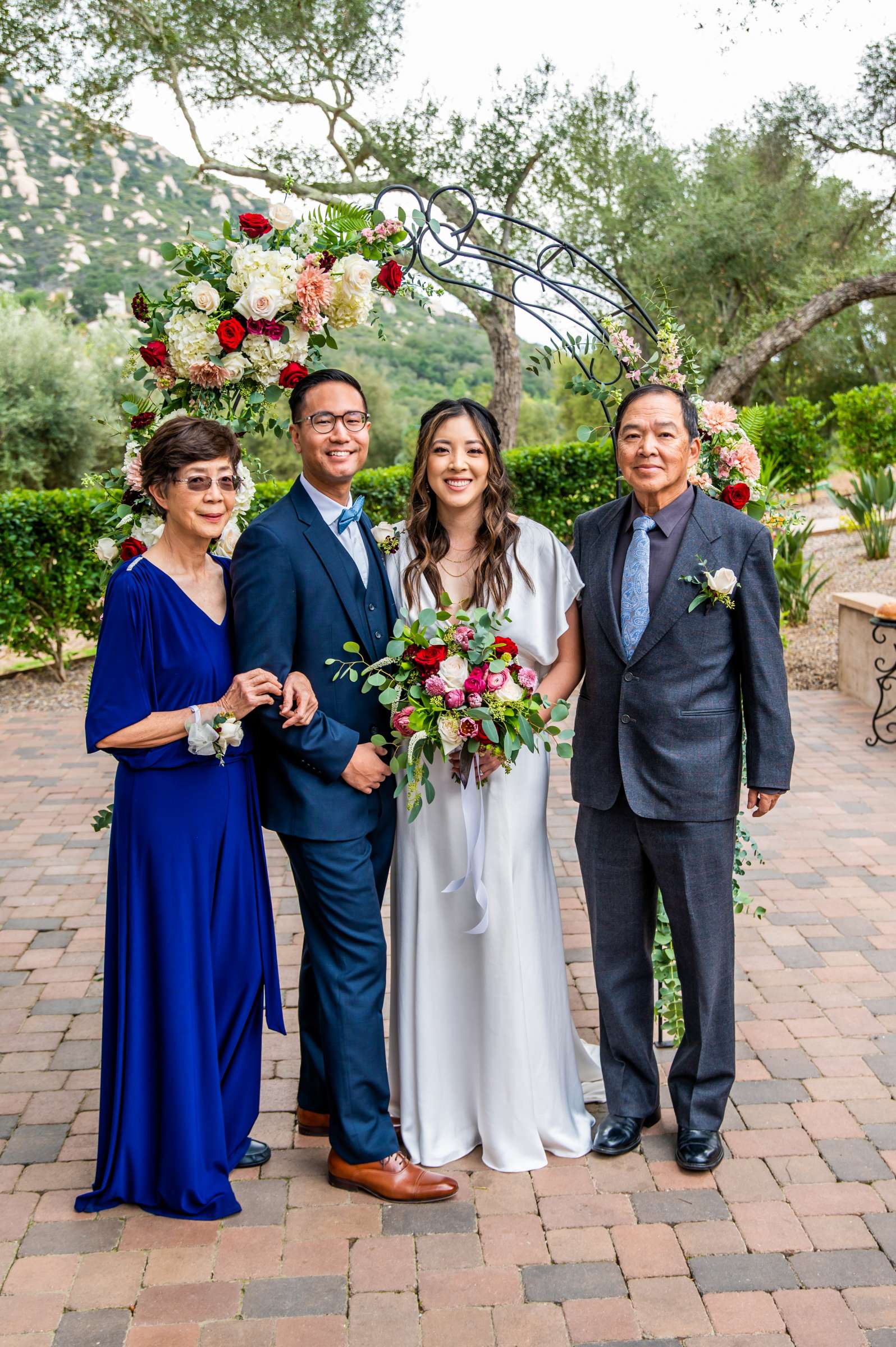 Mt Woodson Castle Wedding coordinated by Personal Touch Dining, Rebecca and Philip Wedding Photo #43 by True Photography