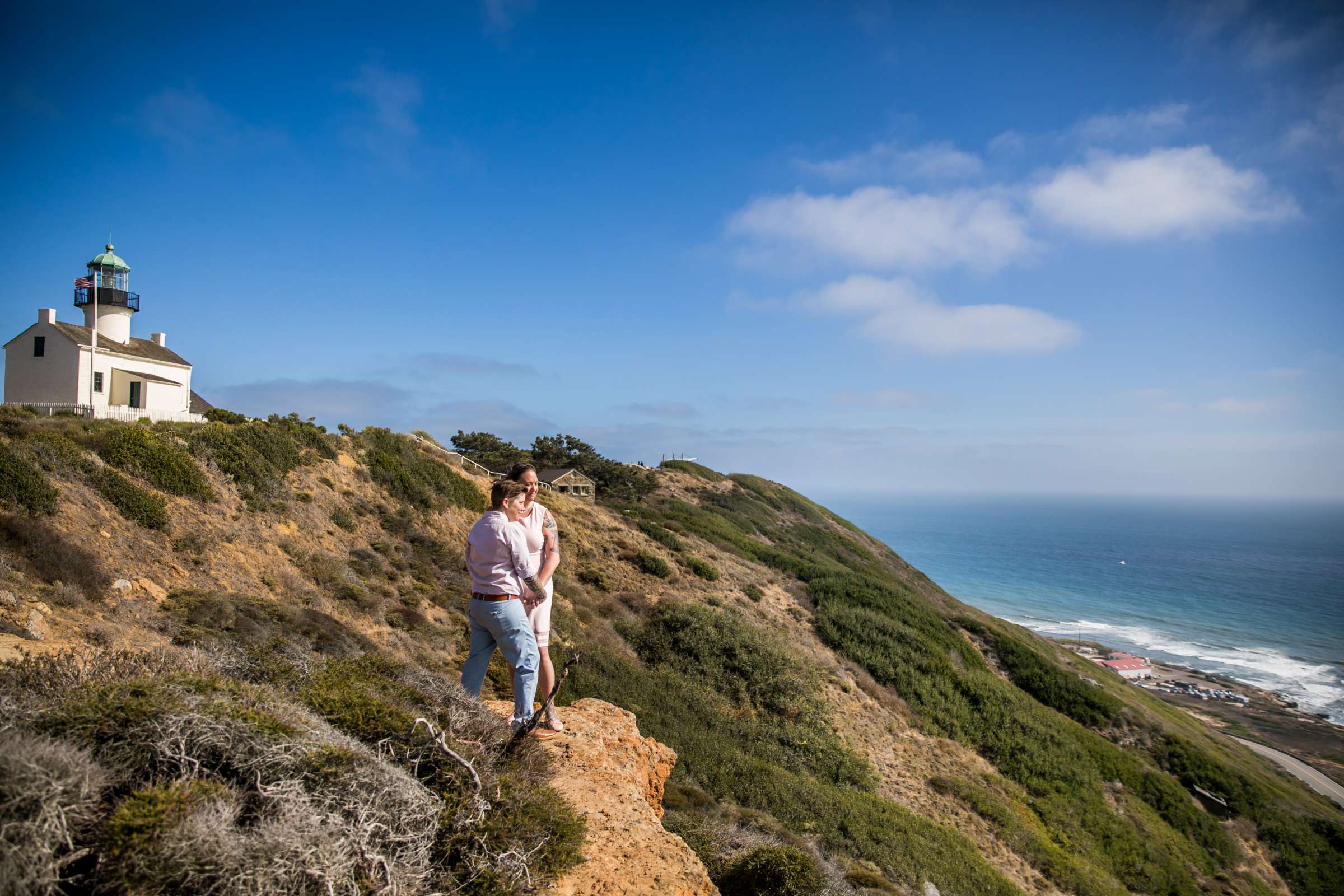 Old Point Loma Lighthouse Wedding, Amy and Kari Wedding Photo #630259 by True Photography