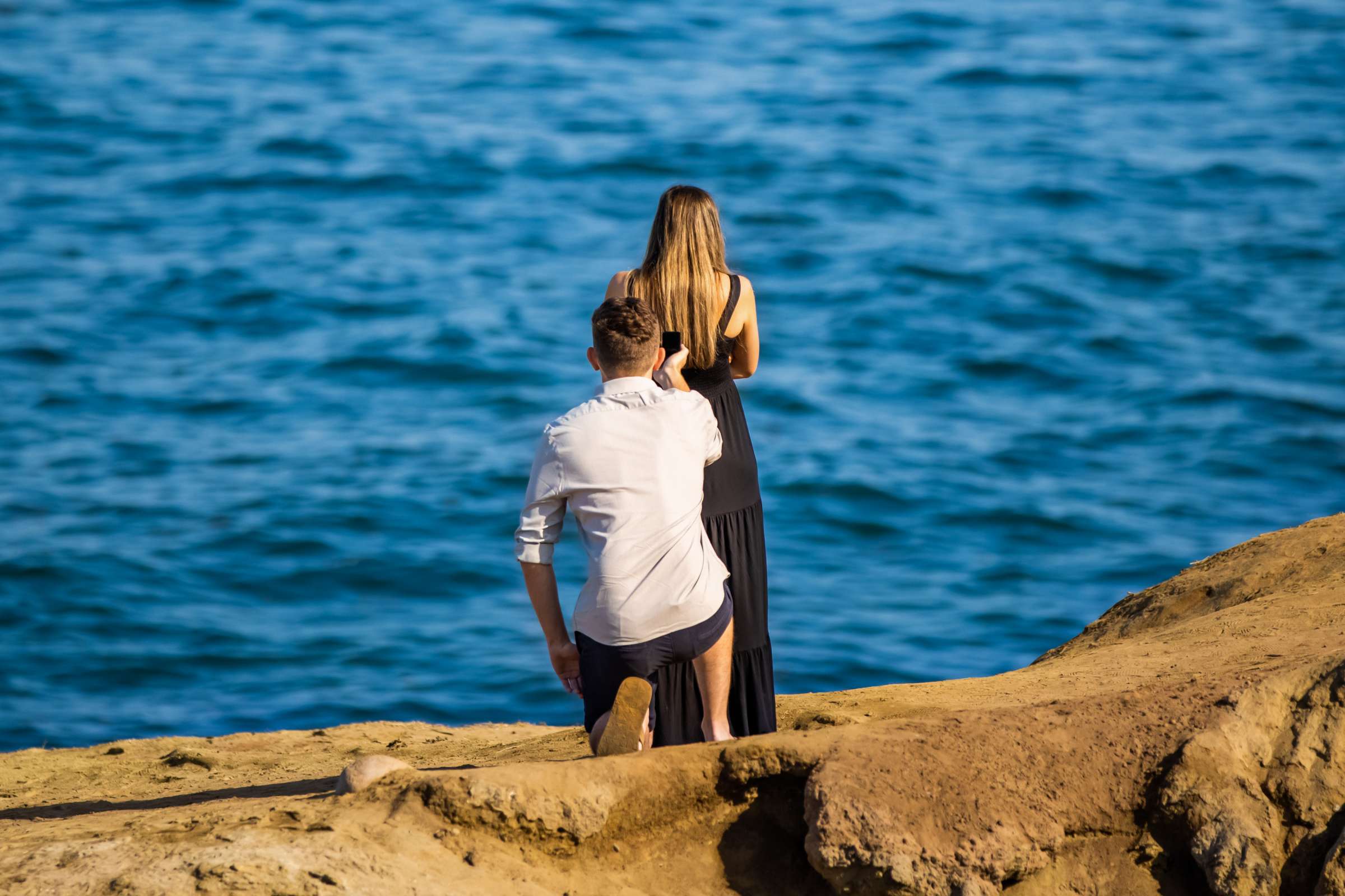 Sunset Cliffs Proposal, Ronnie R Proposal Photo #11 by True Photography
