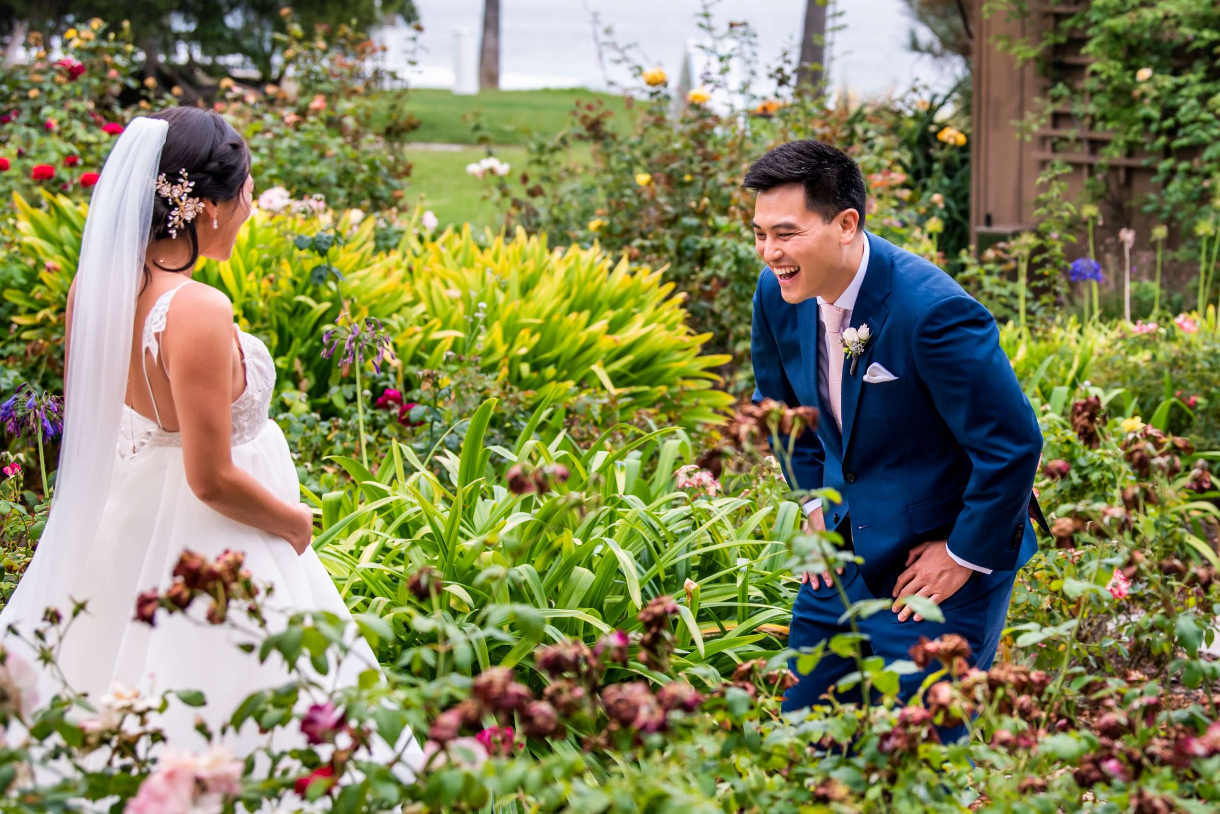 Scripps Seaside Forum Wedding coordinated by Willmus Weddings, Quynh and Tyler Wedding Photo #17 by True Photography