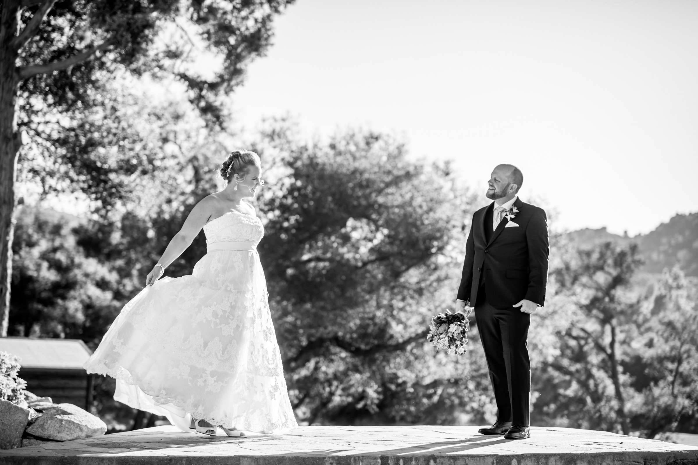 Mt Woodson Castle Wedding, Amy and Gary Wedding Photo #3 by True Photography
