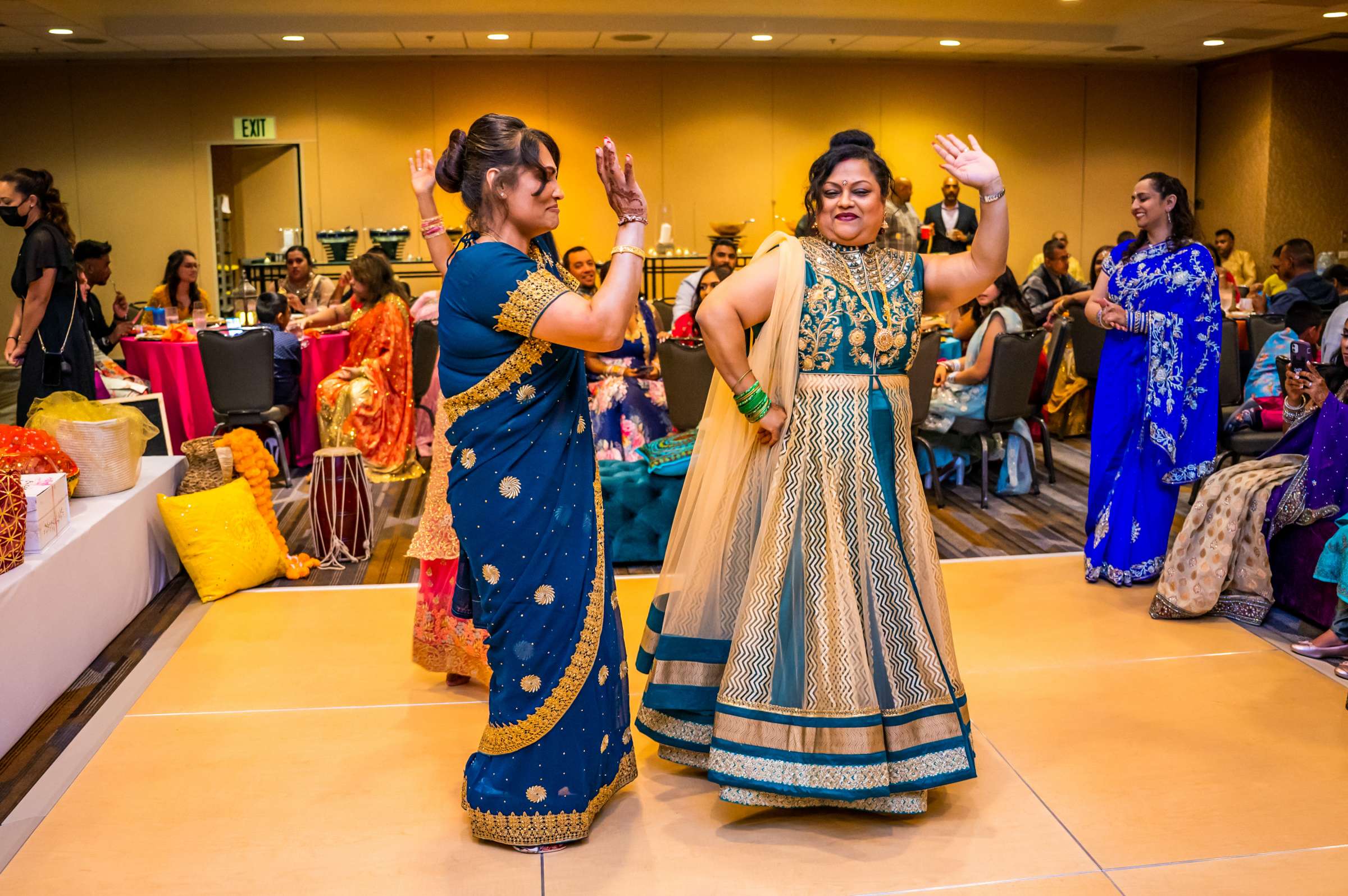 Hilton San Diego Bayfront Event, Shivani and Joey Mehndi, Haldi and Sangeet Event Photo #25 by True Photography