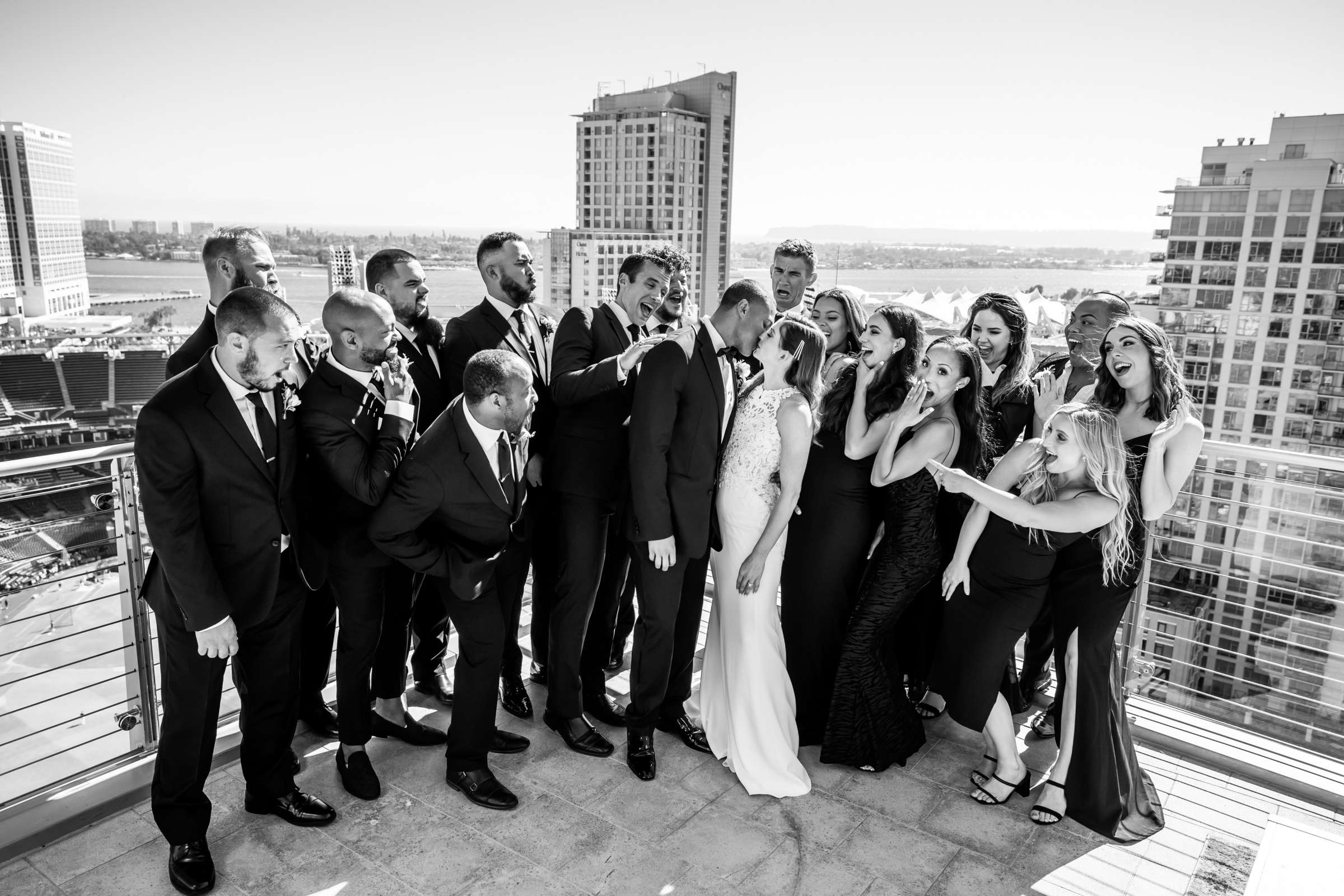 The Ultimate Skybox Wedding coordinated by Creative Affairs Inc, Alexia and Kalin Wedding Photo #27 by True Photography