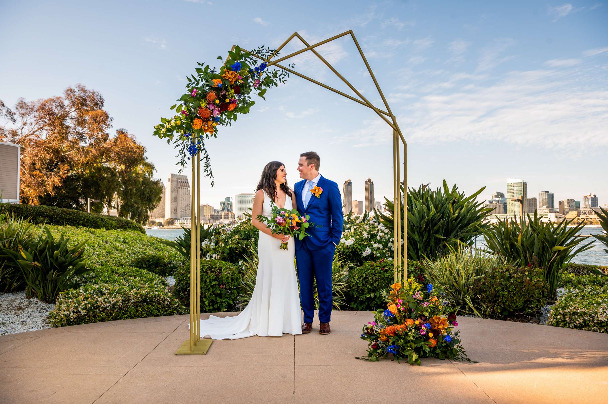 Coronado Island Marriott Resort & Spa Wedding coordinated by Moments Remembered Events, Elizabeth and Michael Wedding Photo #81 by True Photography
