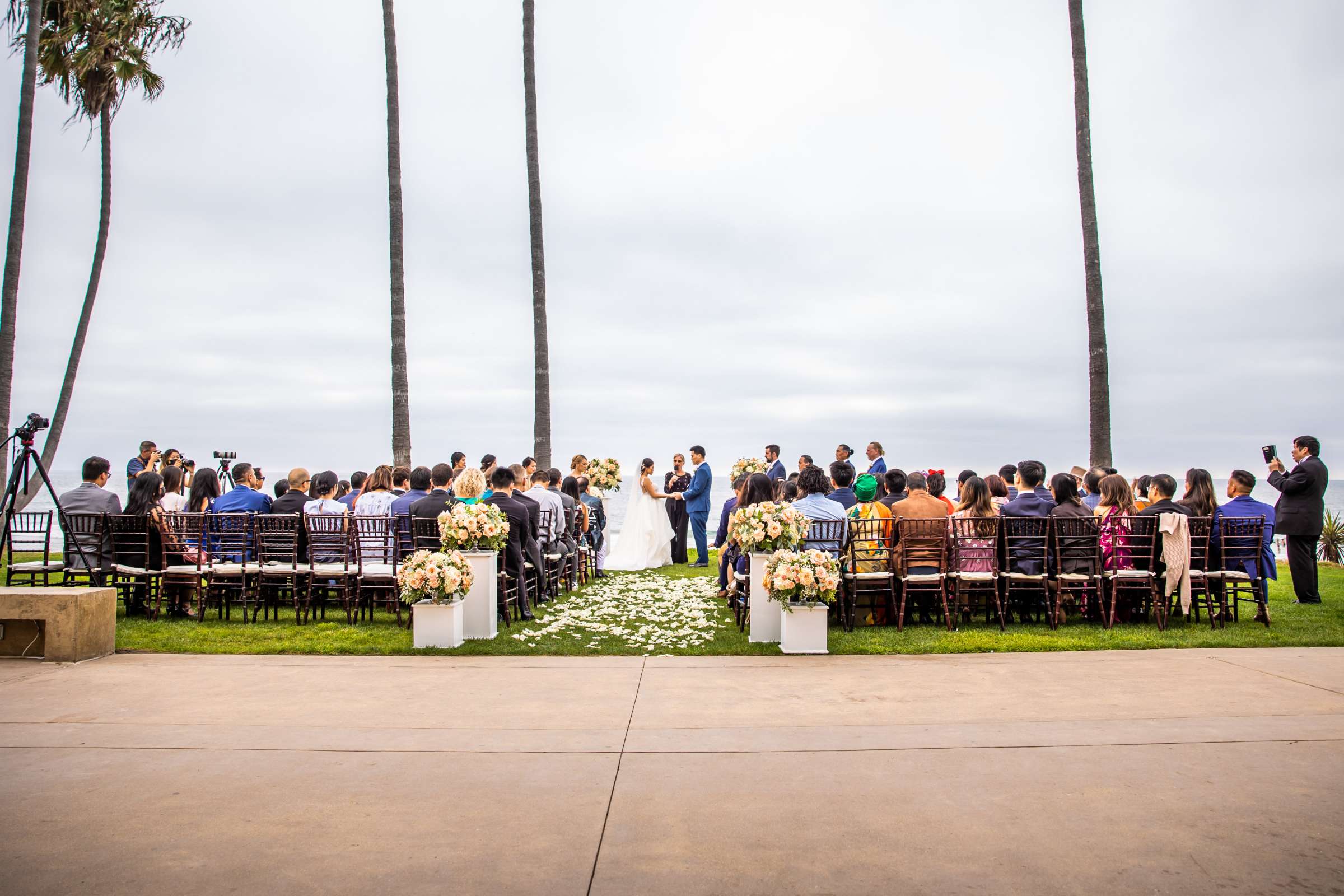 Scripps Seaside Forum Wedding coordinated by Willmus Weddings, Quynh and Tyler Wedding Photo #93 by True Photography