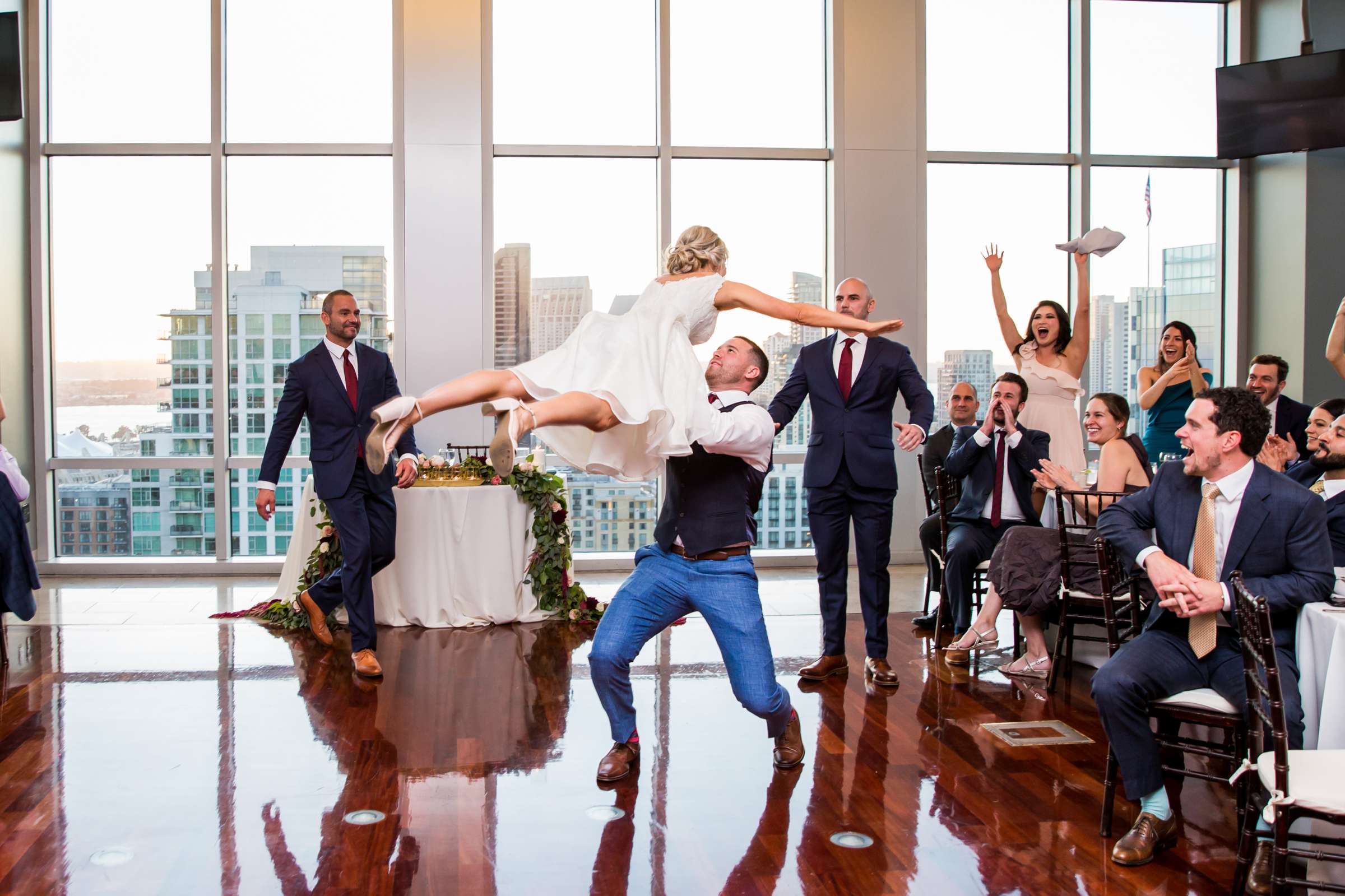 The Ultimate Skybox Wedding, Heather and Drew Wedding Photo #1 by True Photography