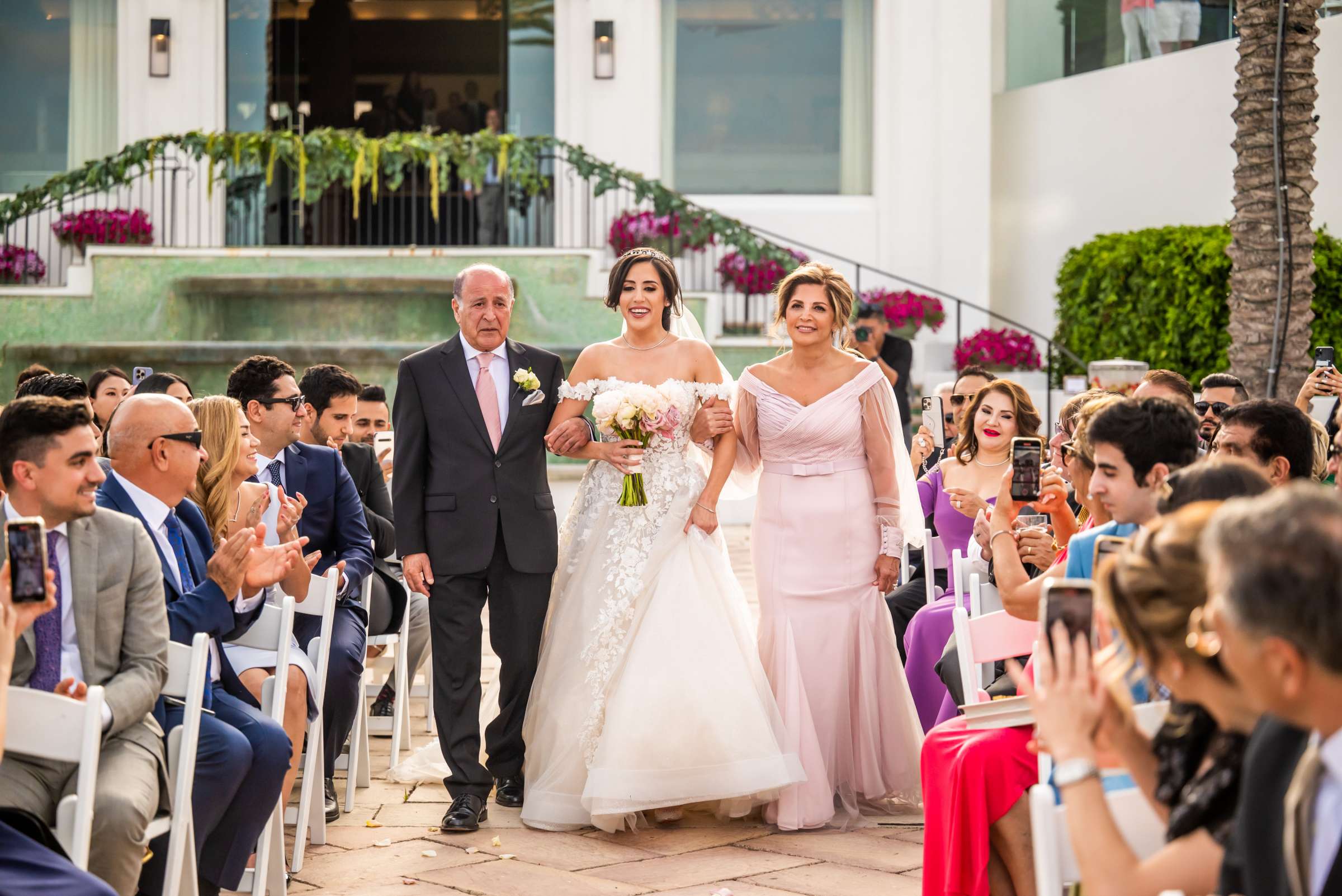 Omni La Costa Resort & Spa Wedding coordinated by Modern La Weddings, Goli and Alireza Wedding Photo #88 by True Photography