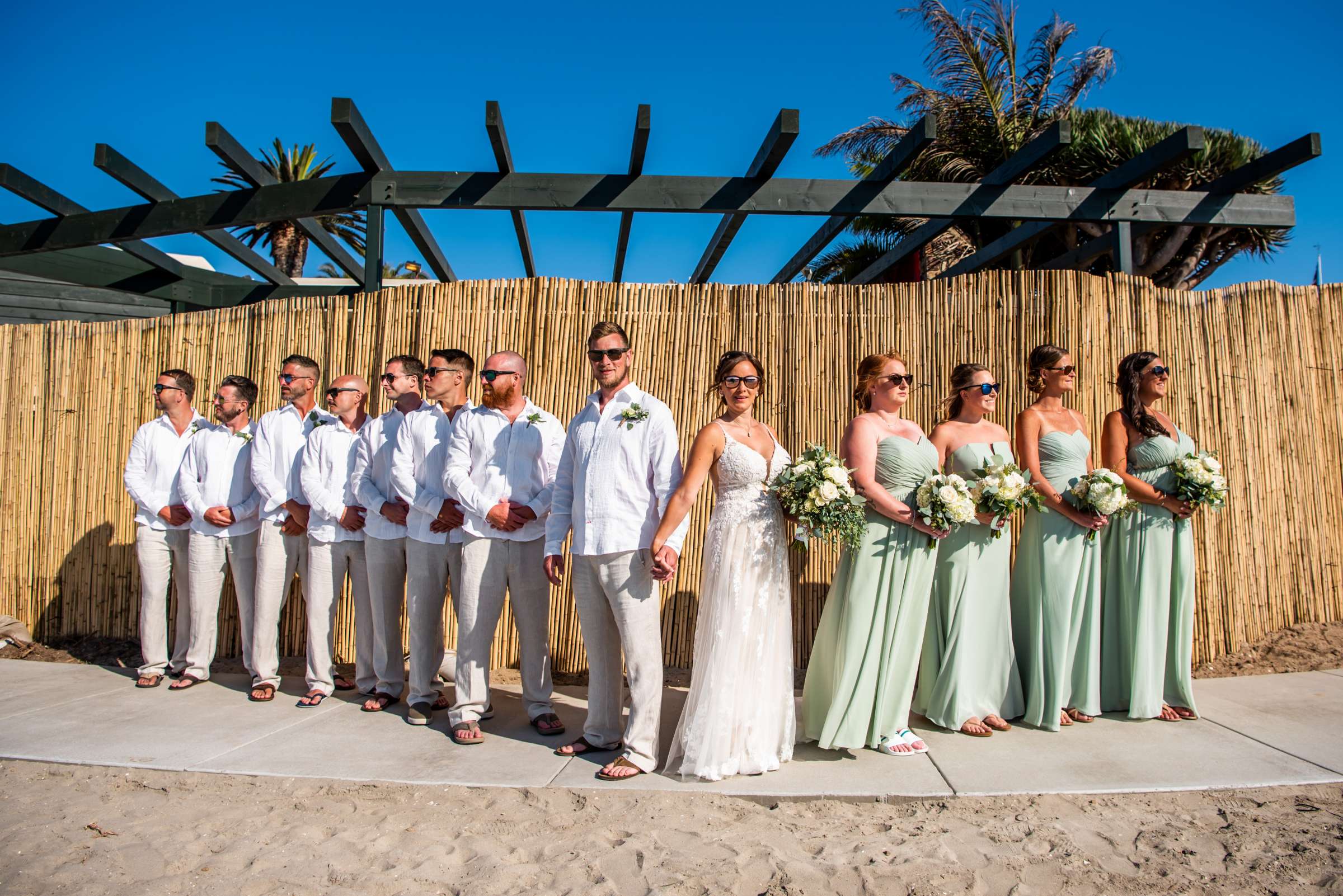 Bahia Hotel Wedding coordinated by Blissful Weddings & Co., Rachel and Scott Wedding Photo #16 by True Photography