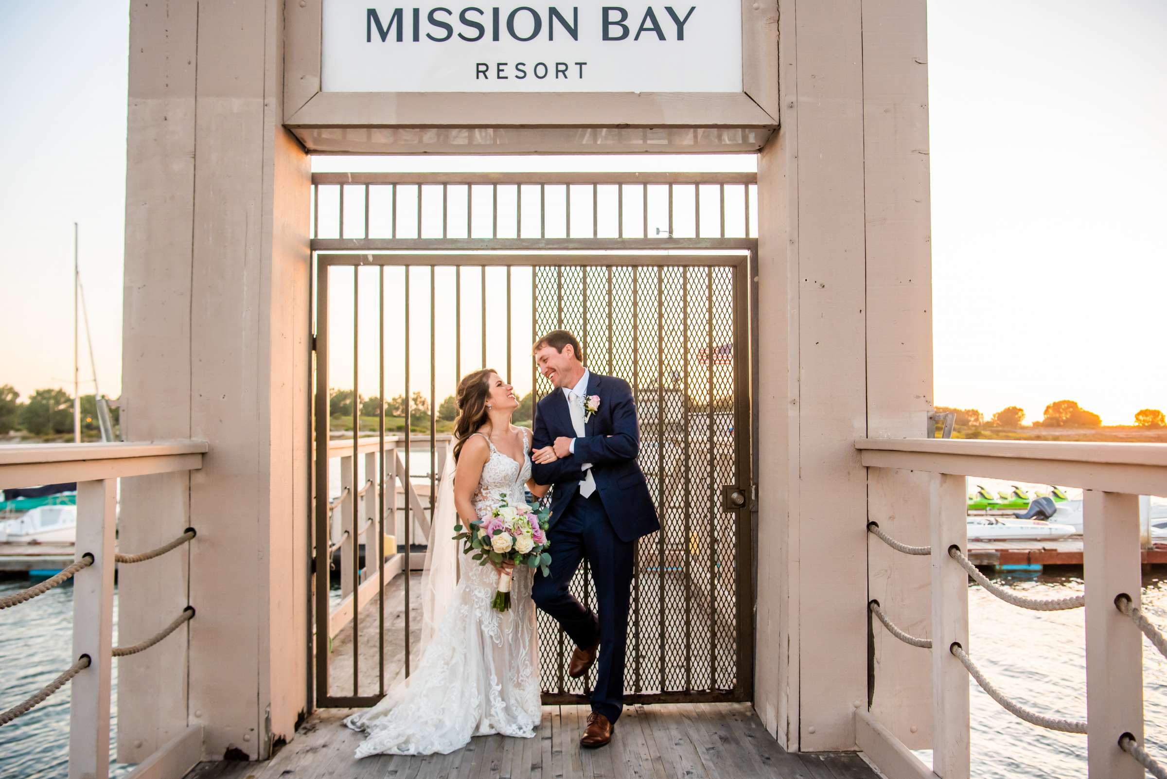 San Diego Mission Bay Resort Wedding coordinated by Elements of Style, Maggie and Eric Wedding Photo #179 by True Photography