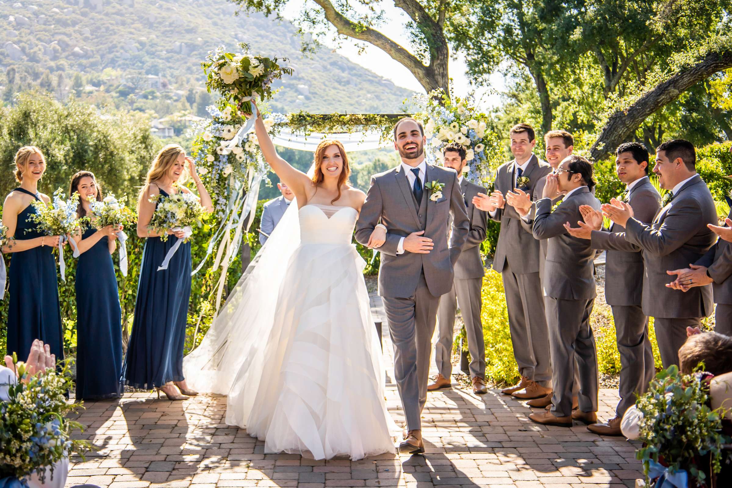 Mt Woodson Castle Wedding coordinated by Personal Touch Dining, Carly and Alex Wedding Photo #4 by True Photography