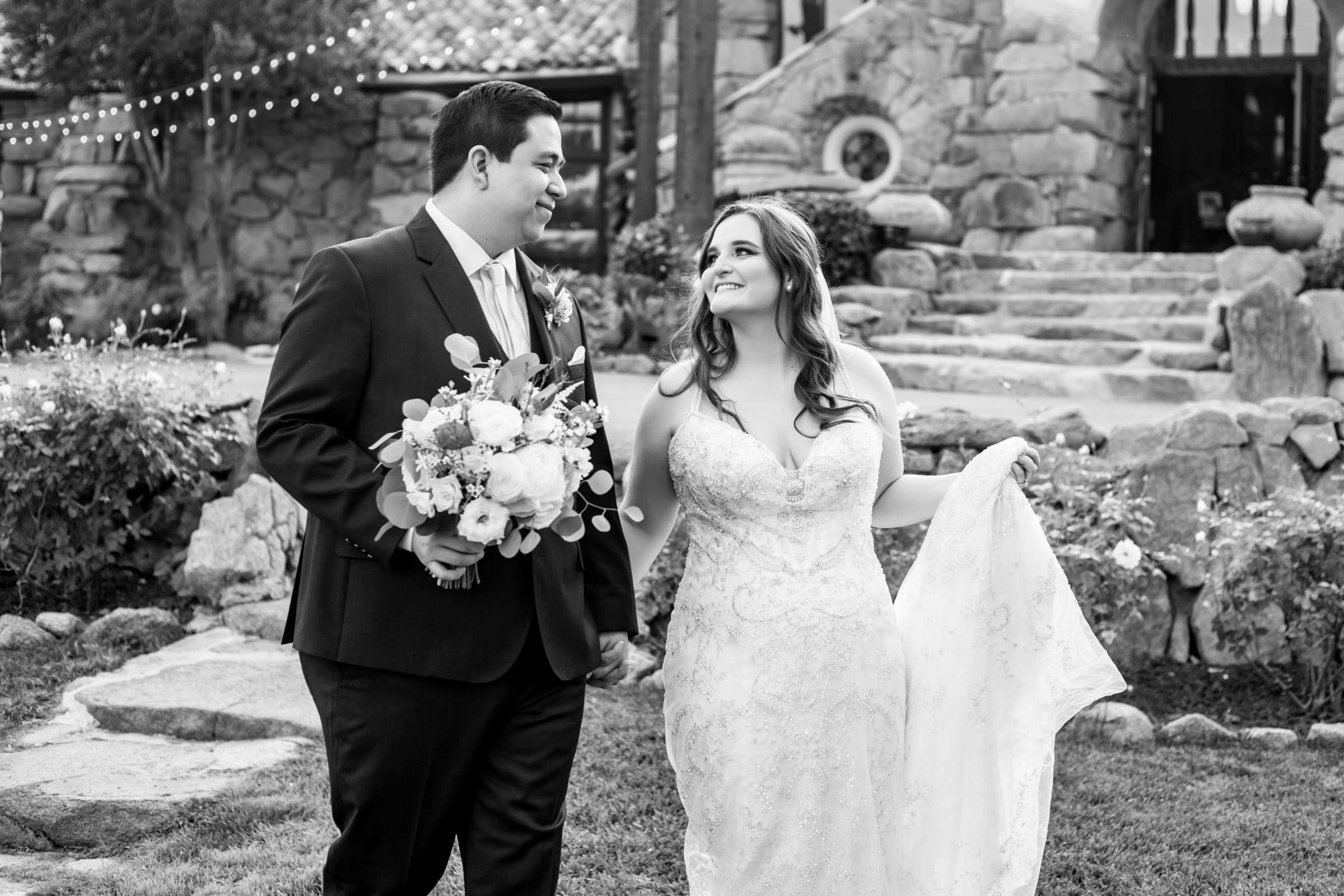 Mt Woodson Castle Wedding coordinated by Personal Touch Dining, Kady and Josue Wedding Photo #10 by True Photography