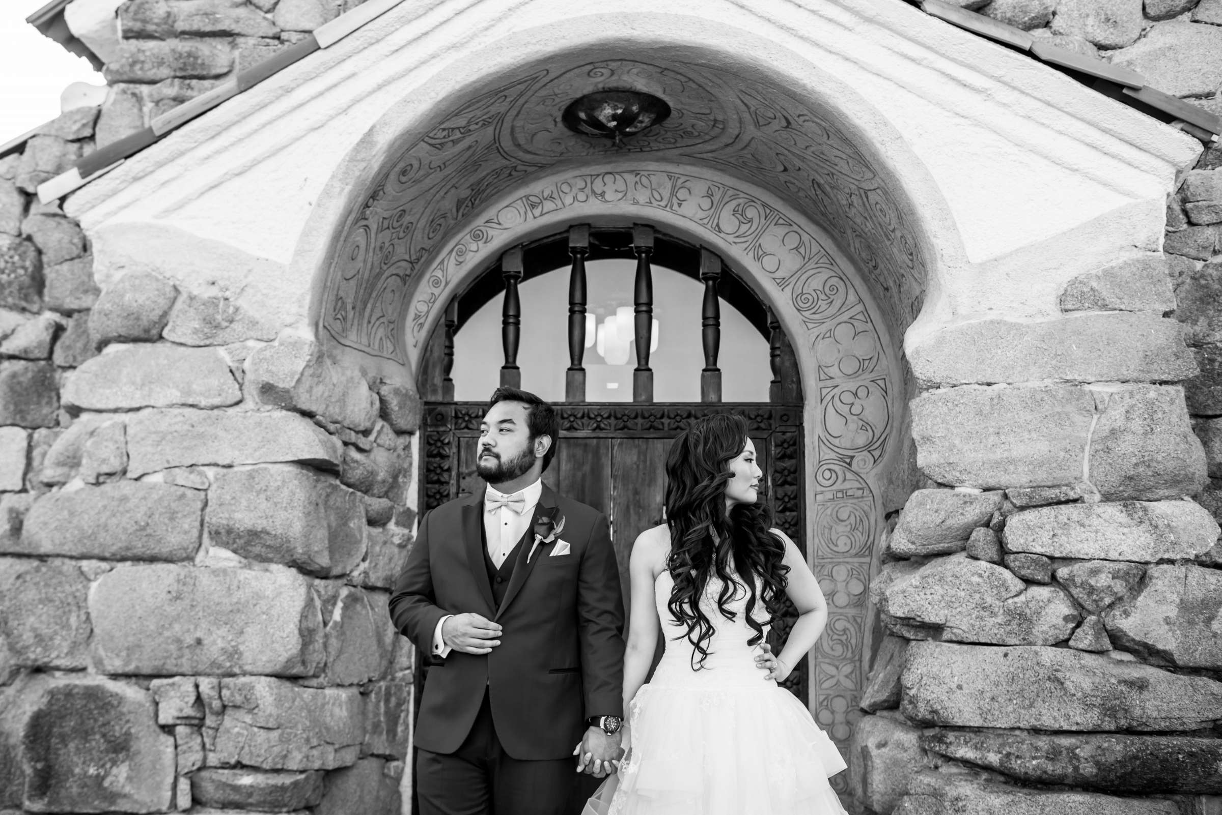 Mt Woodson Castle Wedding coordinated by Personal Touch Dining, Denise and Arbj Wedding Photo #14 by True Photography