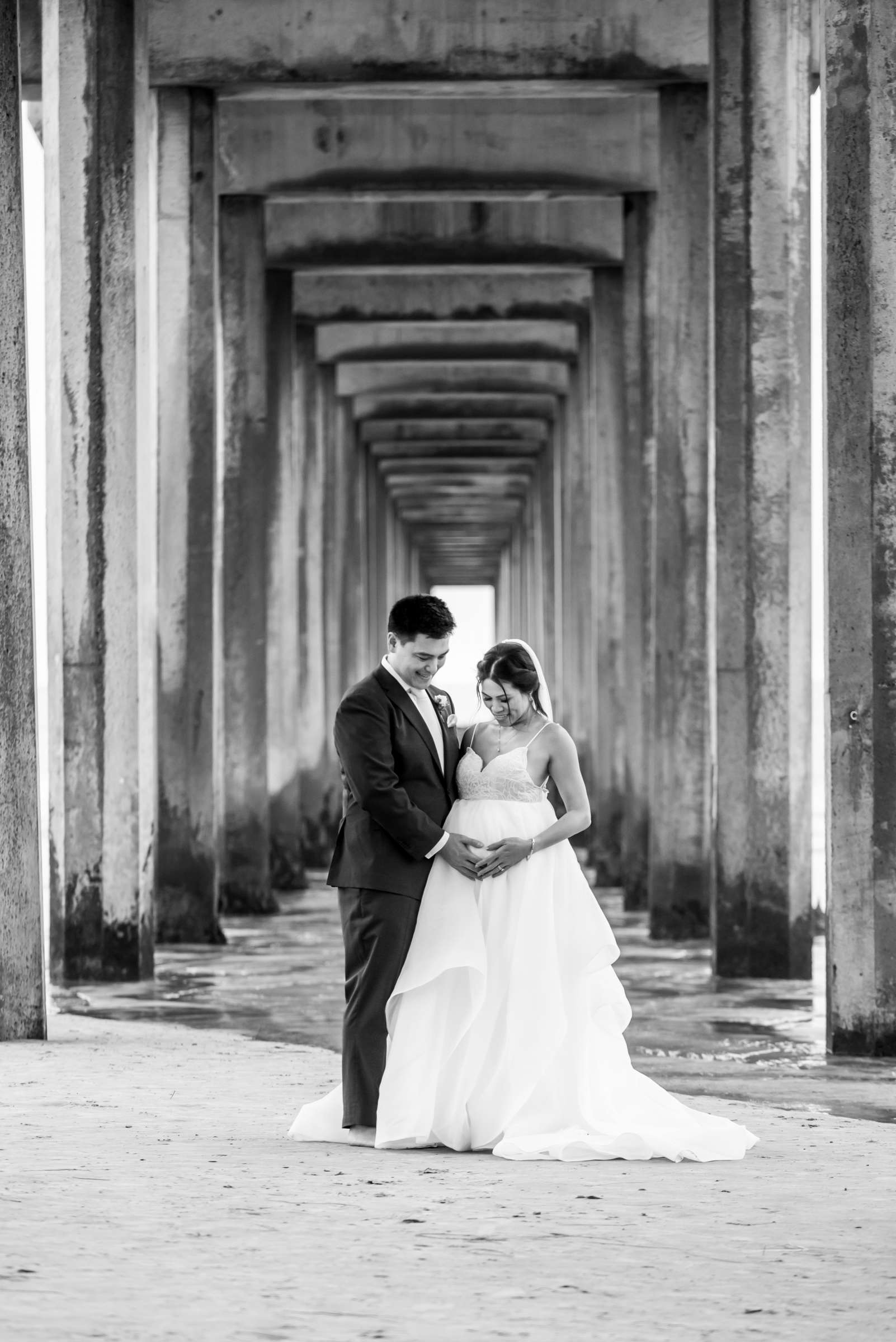 Scripps Seaside Forum Wedding coordinated by Willmus Weddings, Quynh and Tyler Wedding Photo #128 by True Photography