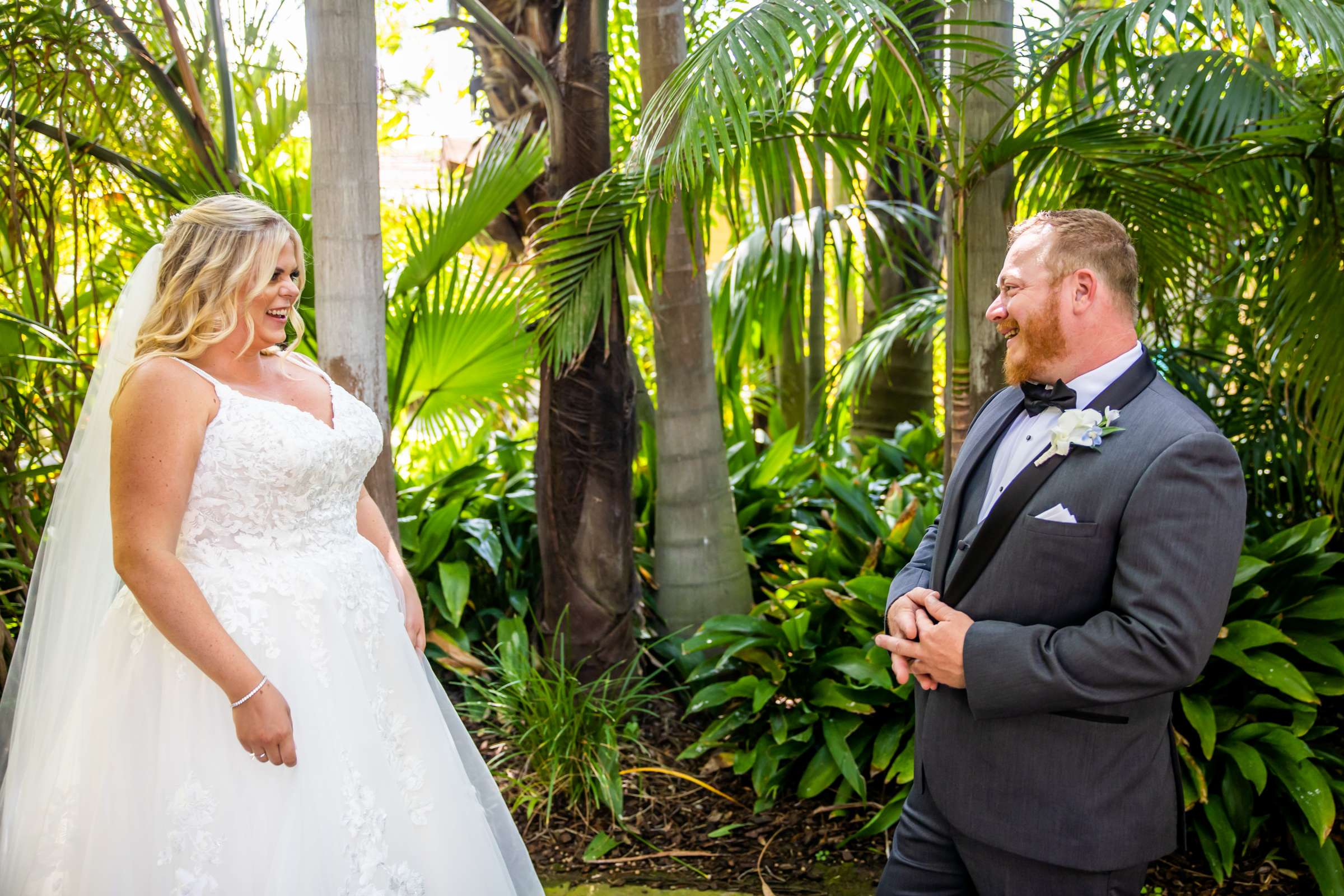 Bahia Hotel Wedding coordinated by Blissful Weddings & Co., Andrea and Dan Wedding Photo #17 by True Photography