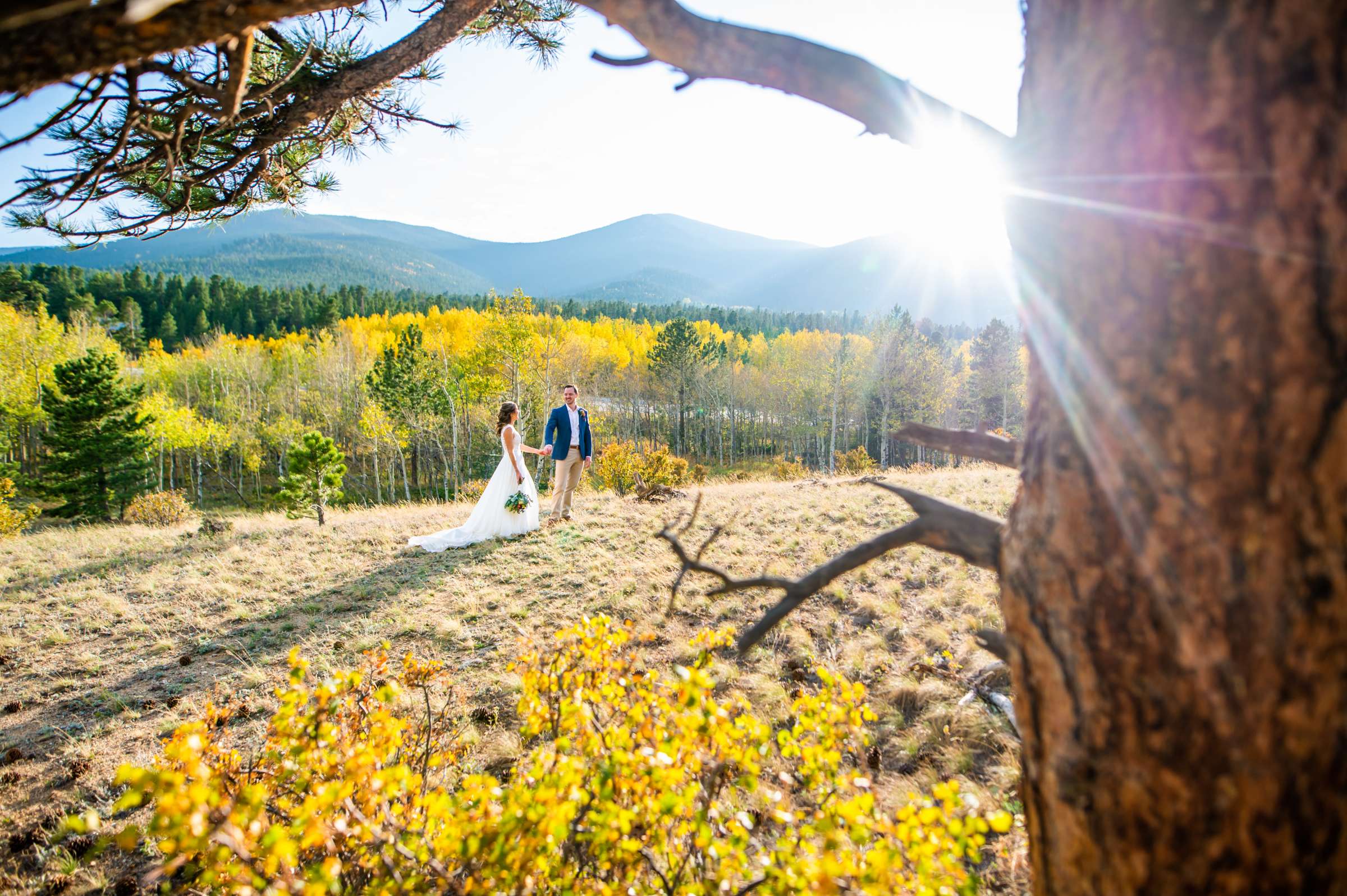 Wild Basin Lodge Wedding, Allison and Dan Wedding Photo #25 by True Photography