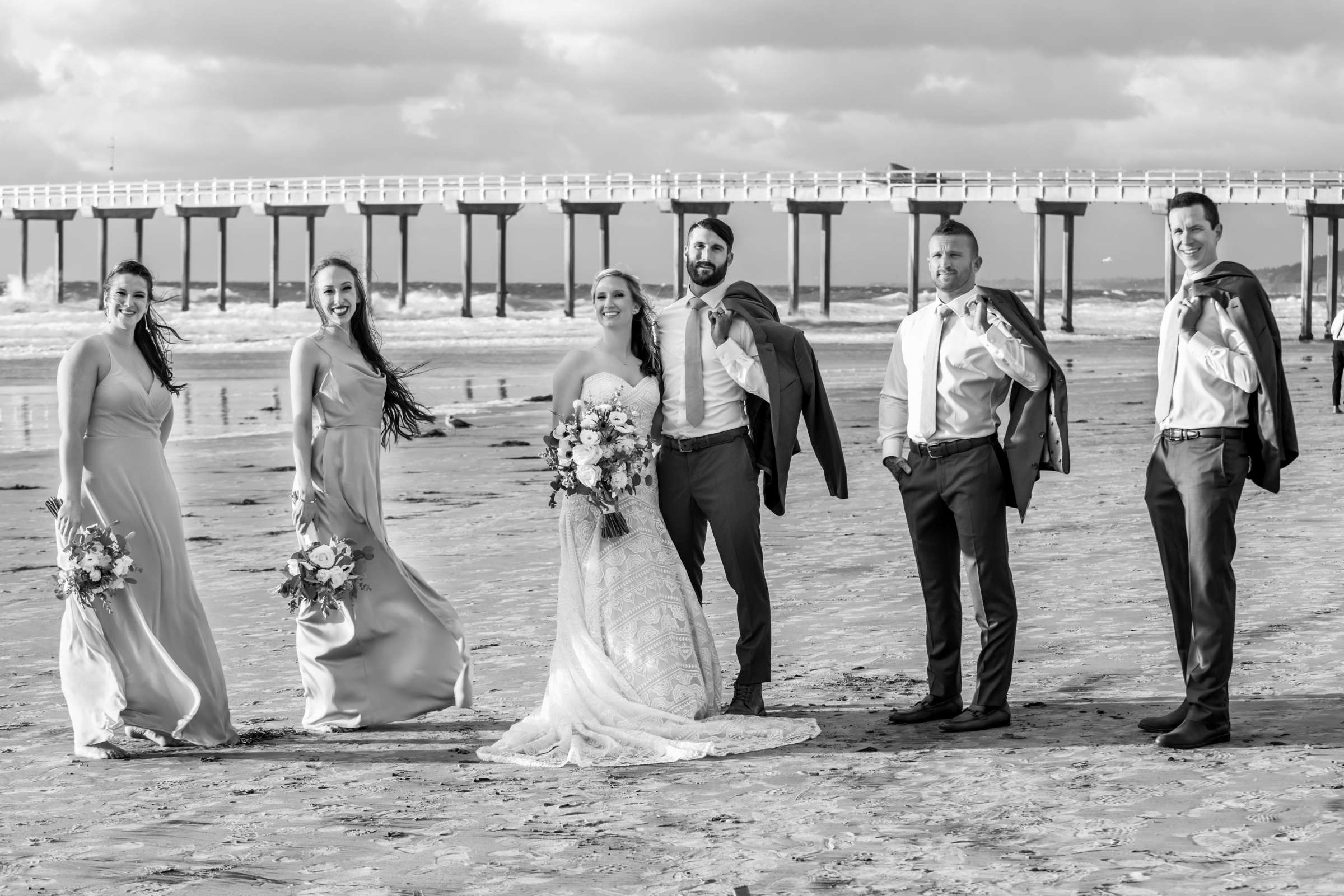 Scripps Seaside Forum Wedding coordinated by First Comes Love Weddings & Events, Morgan and Brian Wedding Photo #88 by True Photography