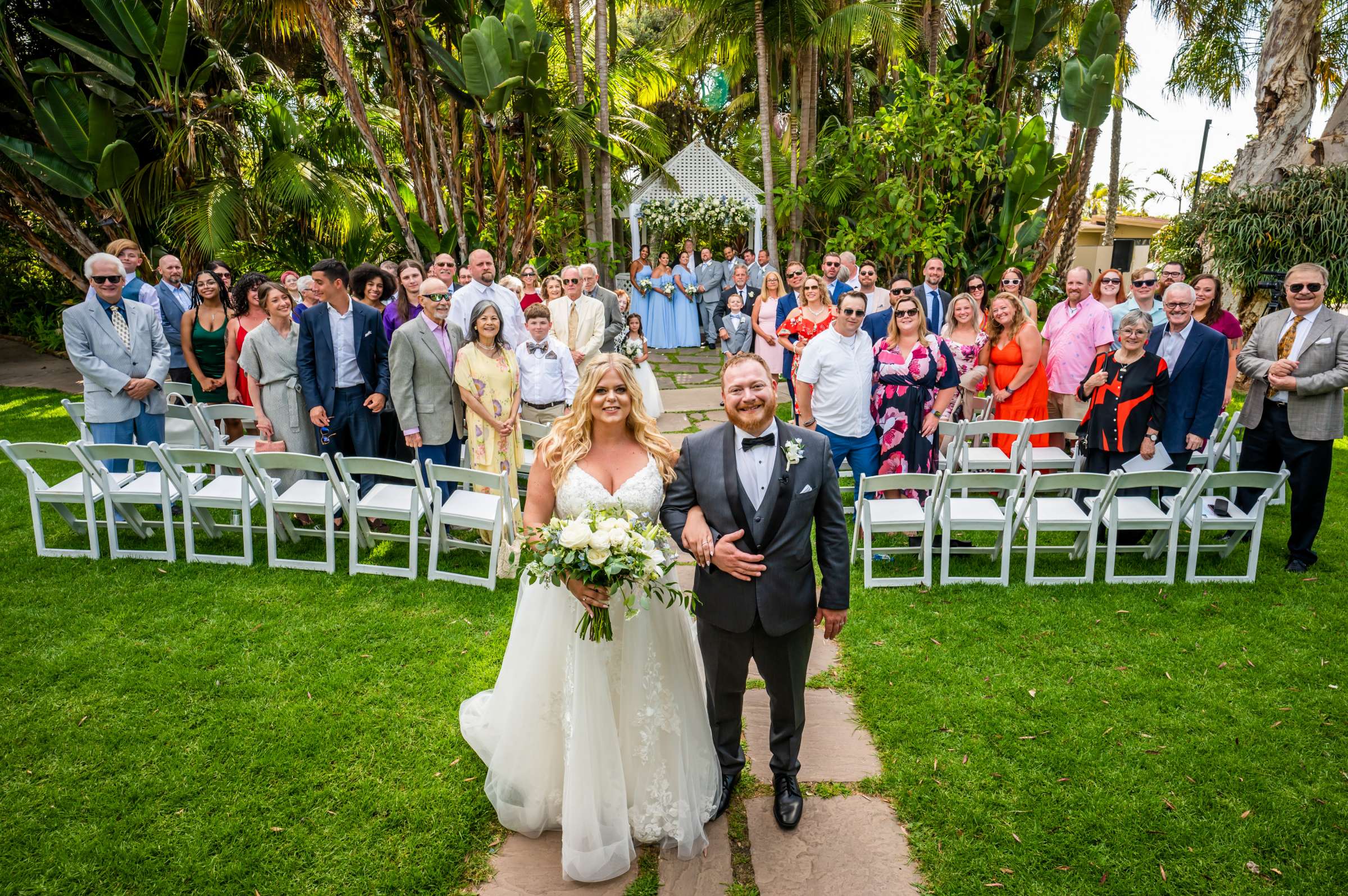 Bahia Hotel Wedding coordinated by Blissful Weddings & Co., Andrea and Dan Wedding Photo #47 by True Photography