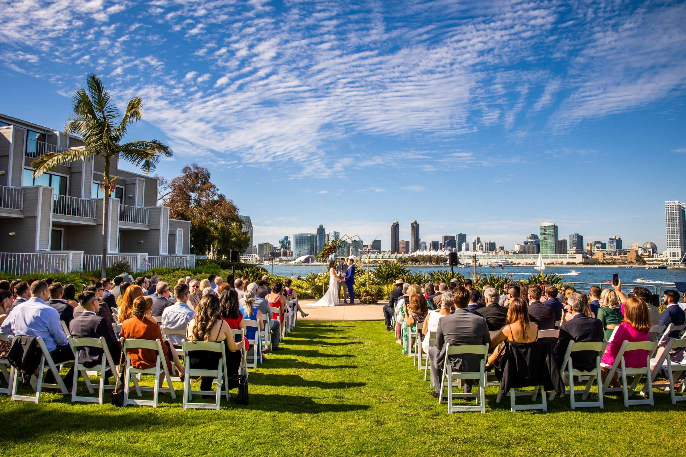 Coronado Island Marriott Resort & Spa Wedding coordinated by Moments Remembered Events, Elizabeth and Michael Wedding Photo #60 by True Photography