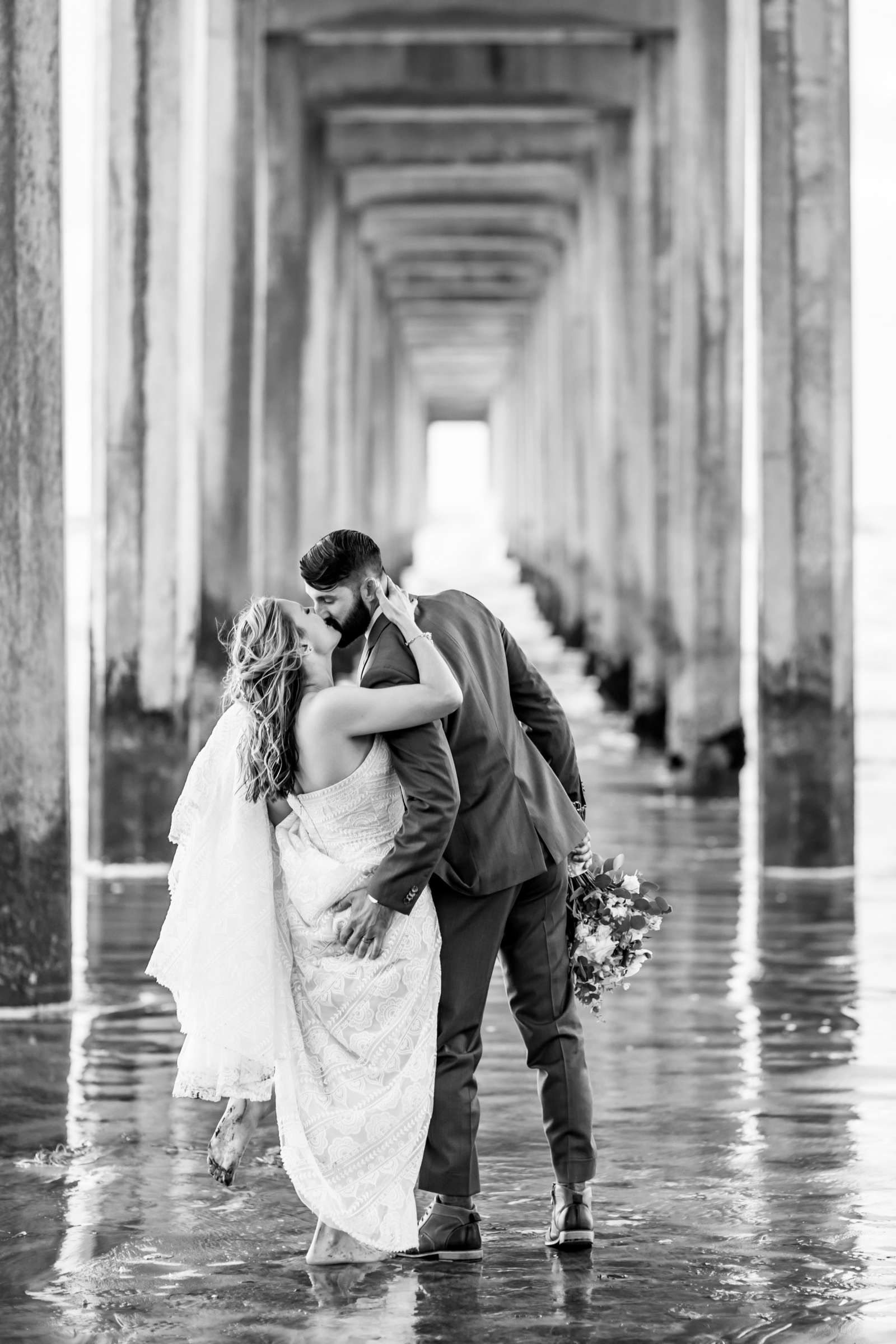Scripps Seaside Forum Wedding coordinated by First Comes Love Weddings & Events, Morgan and Brian Wedding Photo #9 by True Photography