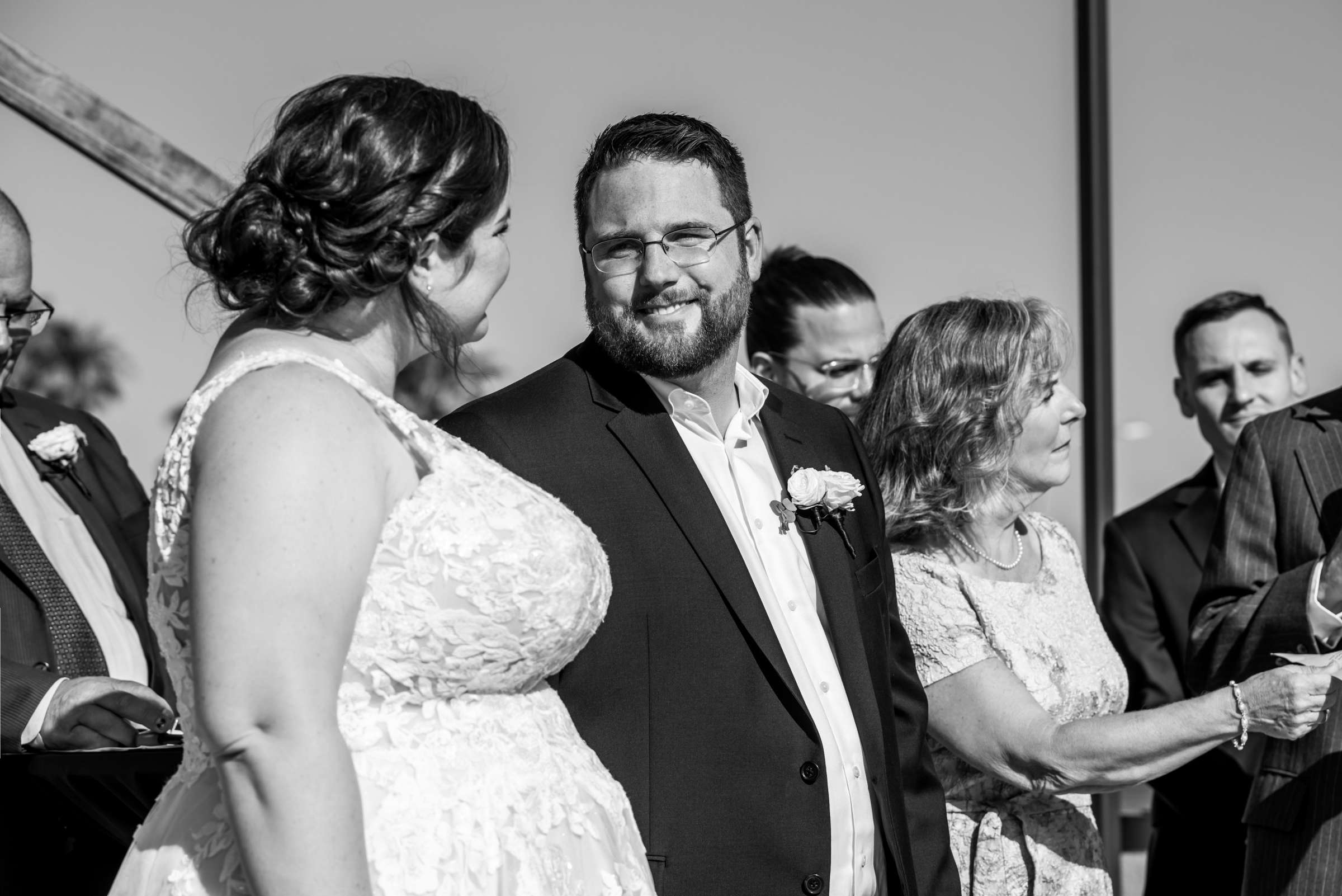 Harbor View Loft Wedding, Alyssa and Matthew Wedding Photo #50 by True Photography