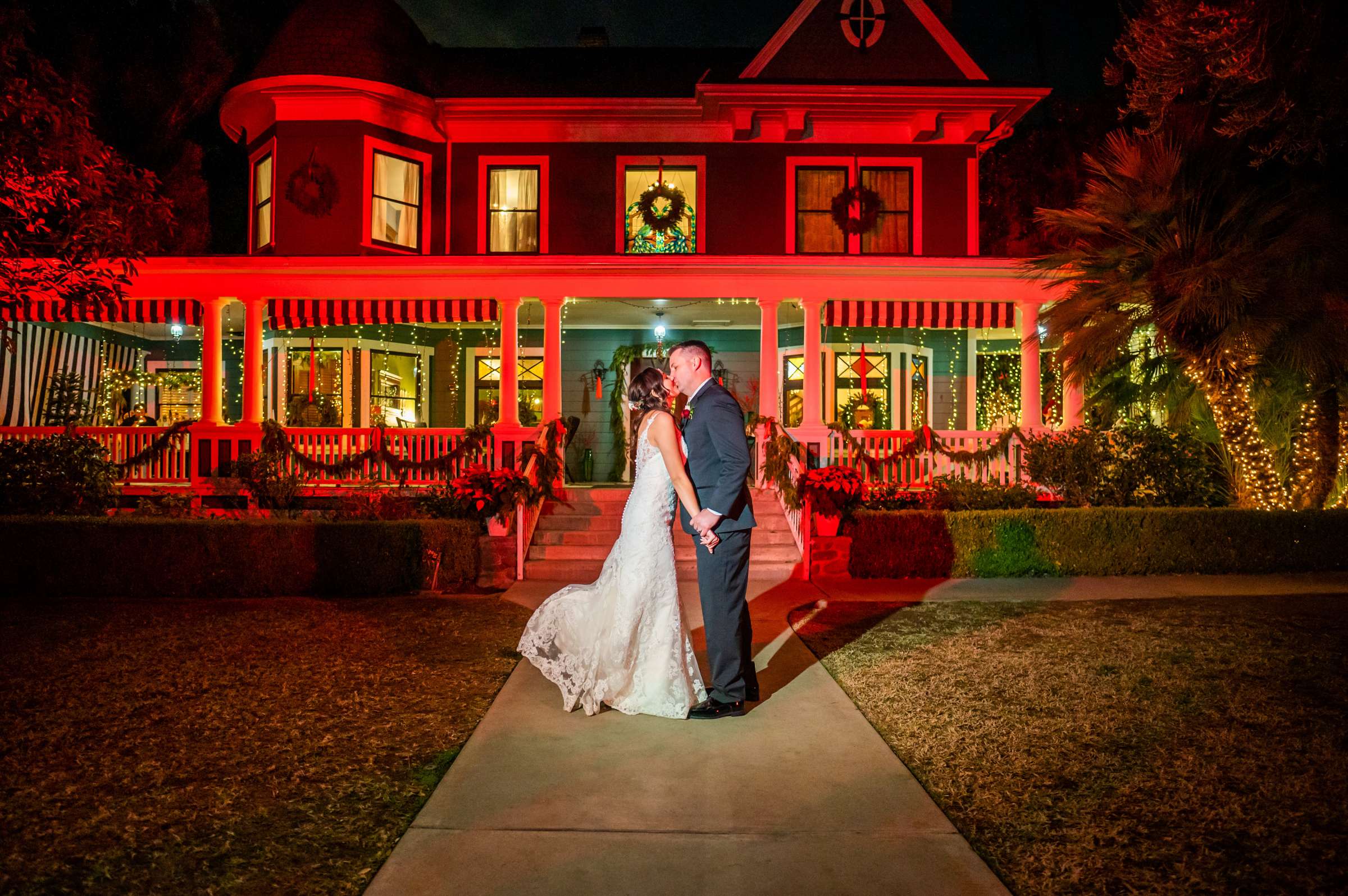 Christmas House Inn & Gardens Wedding, Julia and Steven Wedding Photo #1 by True Photography