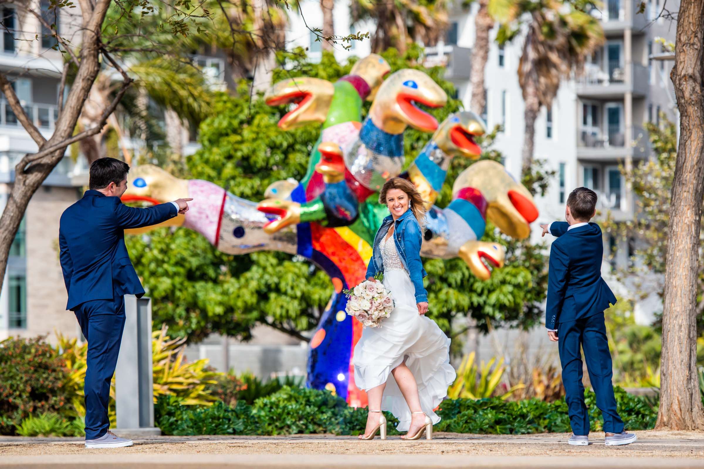 San Diego Courthouse Wedding, Nicole and Anthony Wedding Photo #2 by True Photography