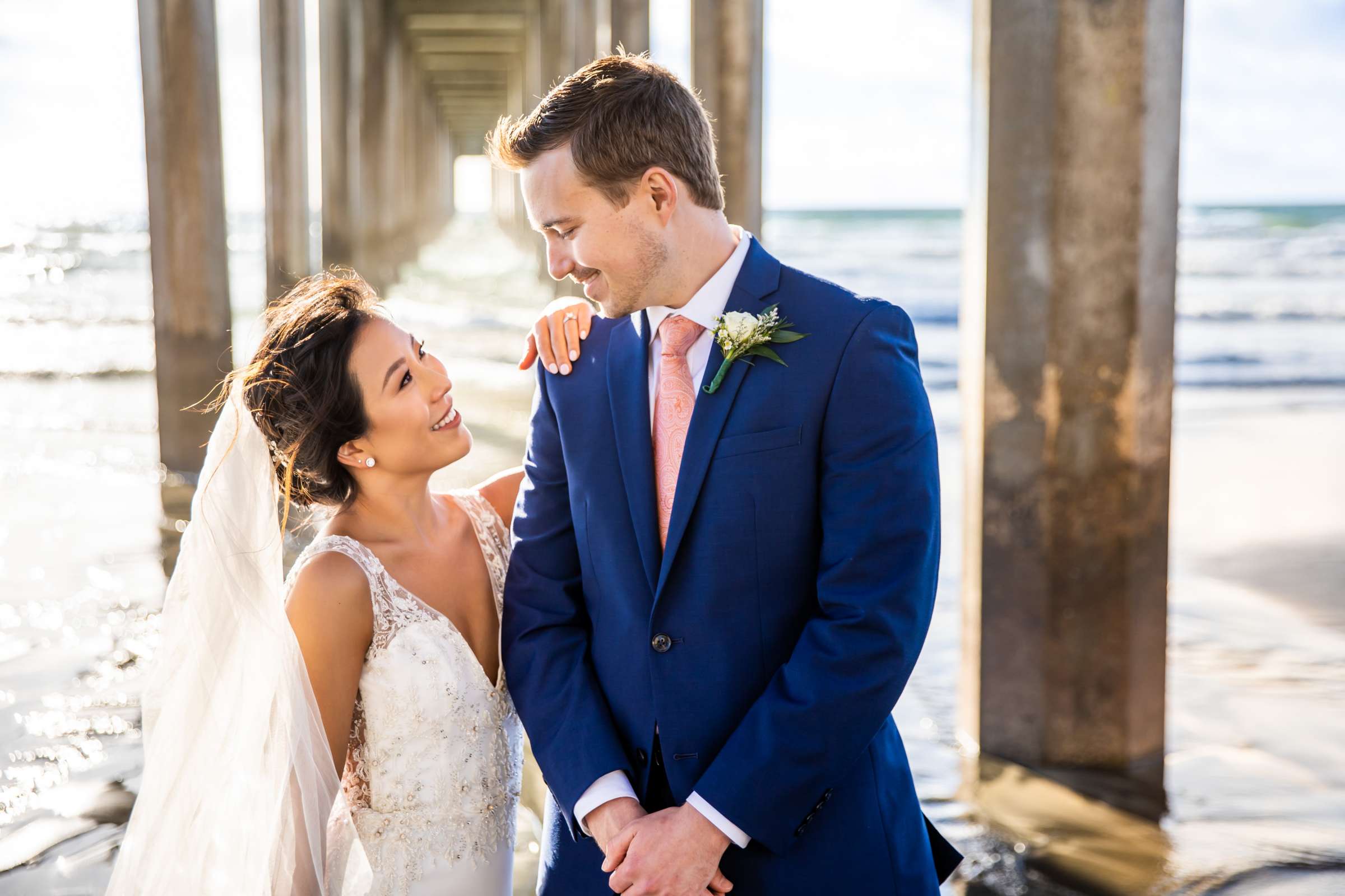 Scripps Seaside Forum Wedding coordinated by The Best Wedding For You, Brandi and Gregory Wedding Photo #146 by True Photography