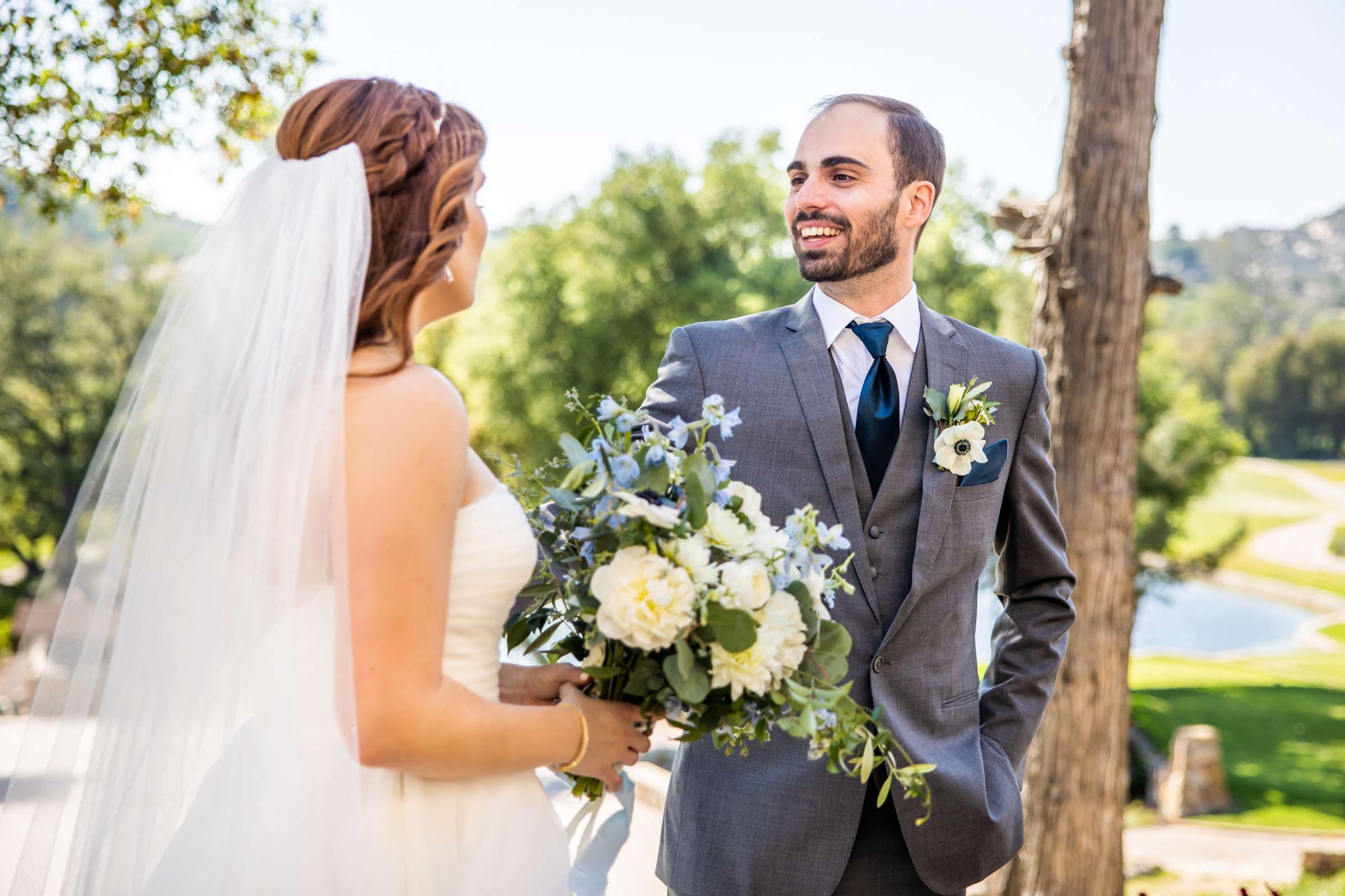 Mt Woodson Castle Wedding coordinated by Personal Touch Dining, Carly and Alex Wedding Photo #14 by True Photography