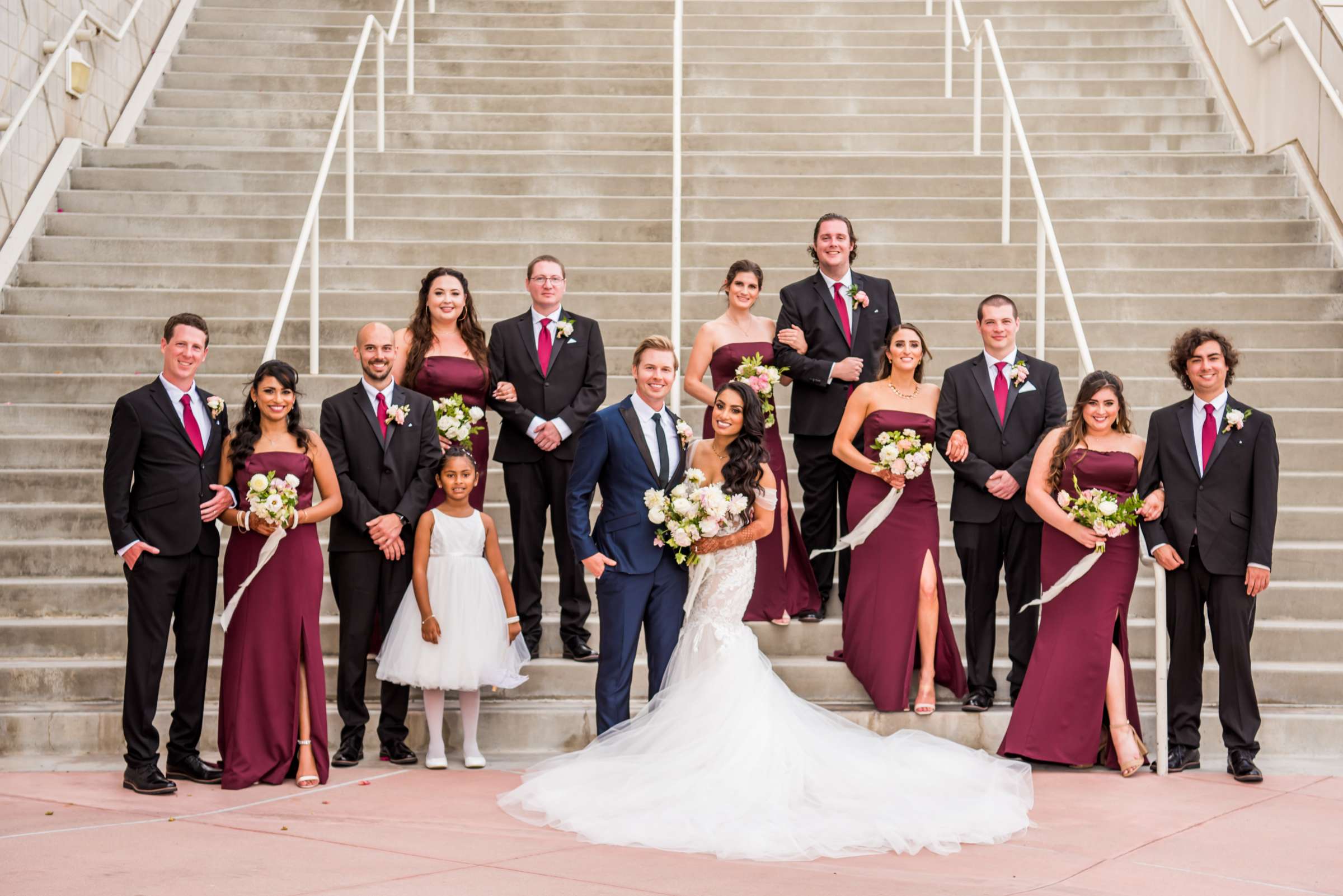Hilton San Diego Bayfront Wedding coordinated by Reva Event, Shivani and Joey Wedding Photo #51 by True Photography