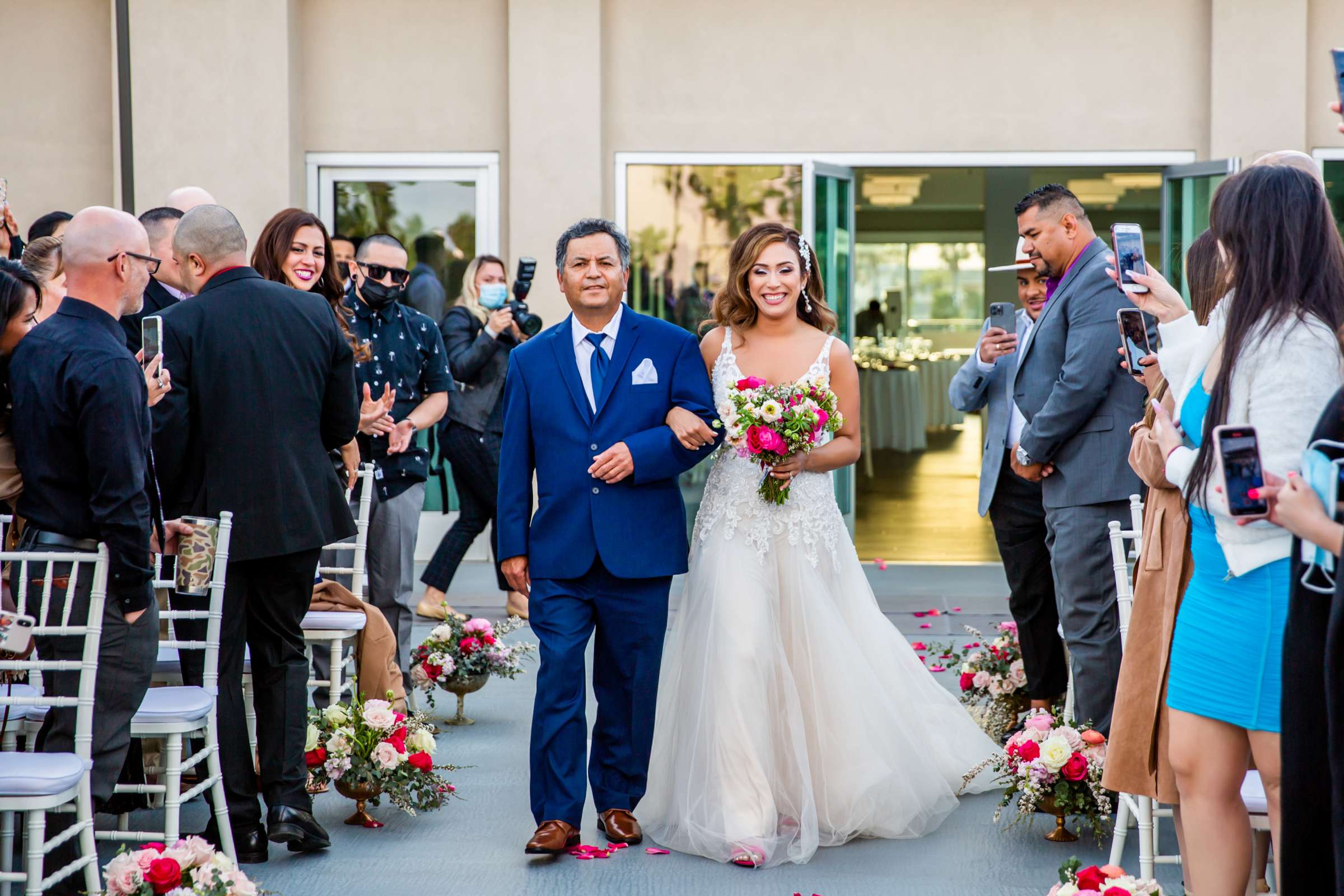 Harbor View Loft Wedding coordinated by Personal Touch Dining, Ivette and Alfonso Wedding Photo #16 by True Photography