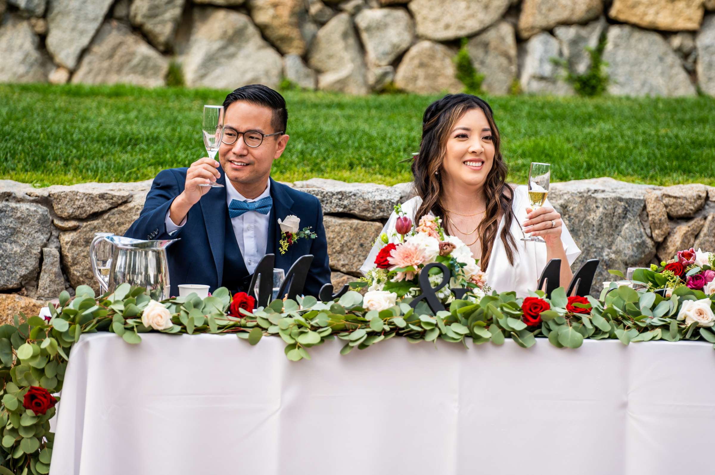 Mt Woodson Castle Wedding coordinated by Personal Touch Dining, Rebecca and Philip Wedding Photo #89 by True Photography