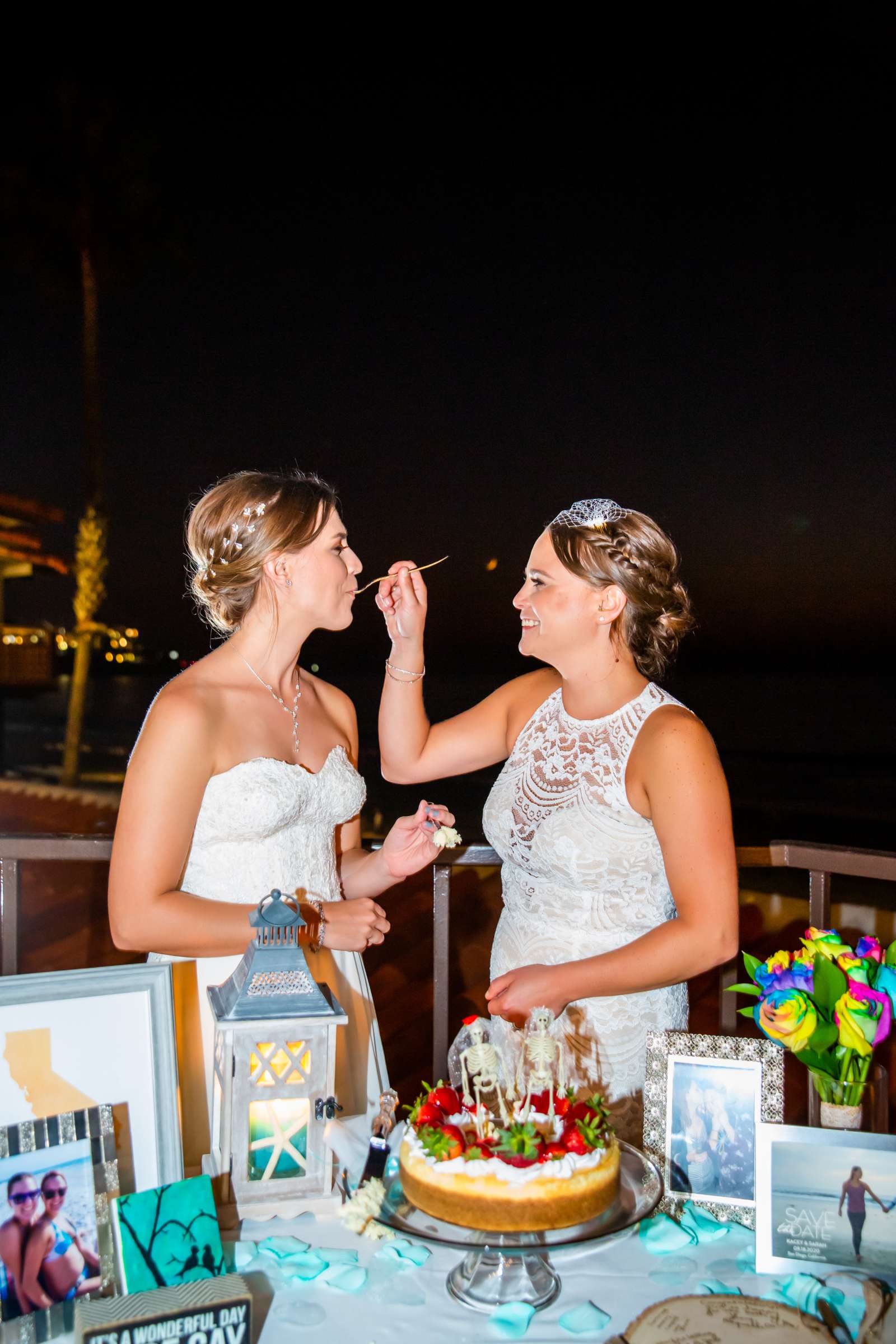 La Jolla Shores Hotel Wedding, Sarah and Kacey Wedding Photo #112 by True Photography