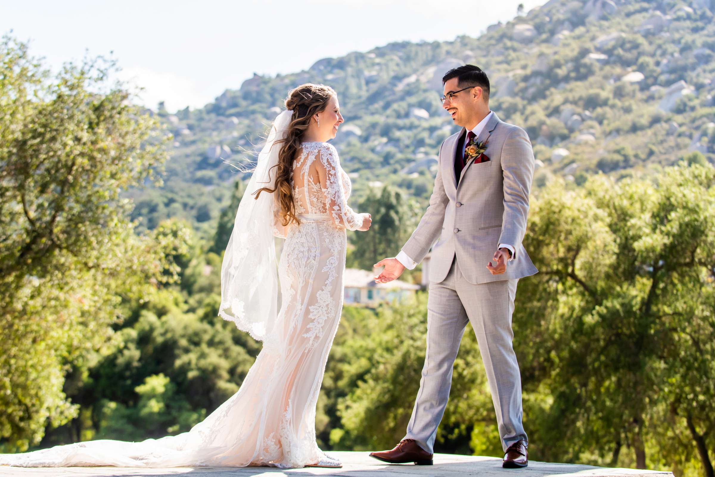 Mt Woodson Castle Wedding, Leanne and Collin Wedding Photo #11 by True Photography